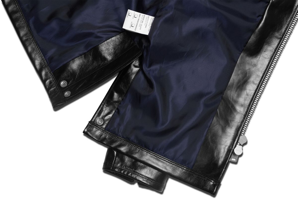 디아프바인(DIAFVINE) DV.LOT 650 Police Calf skin Crack -Black-