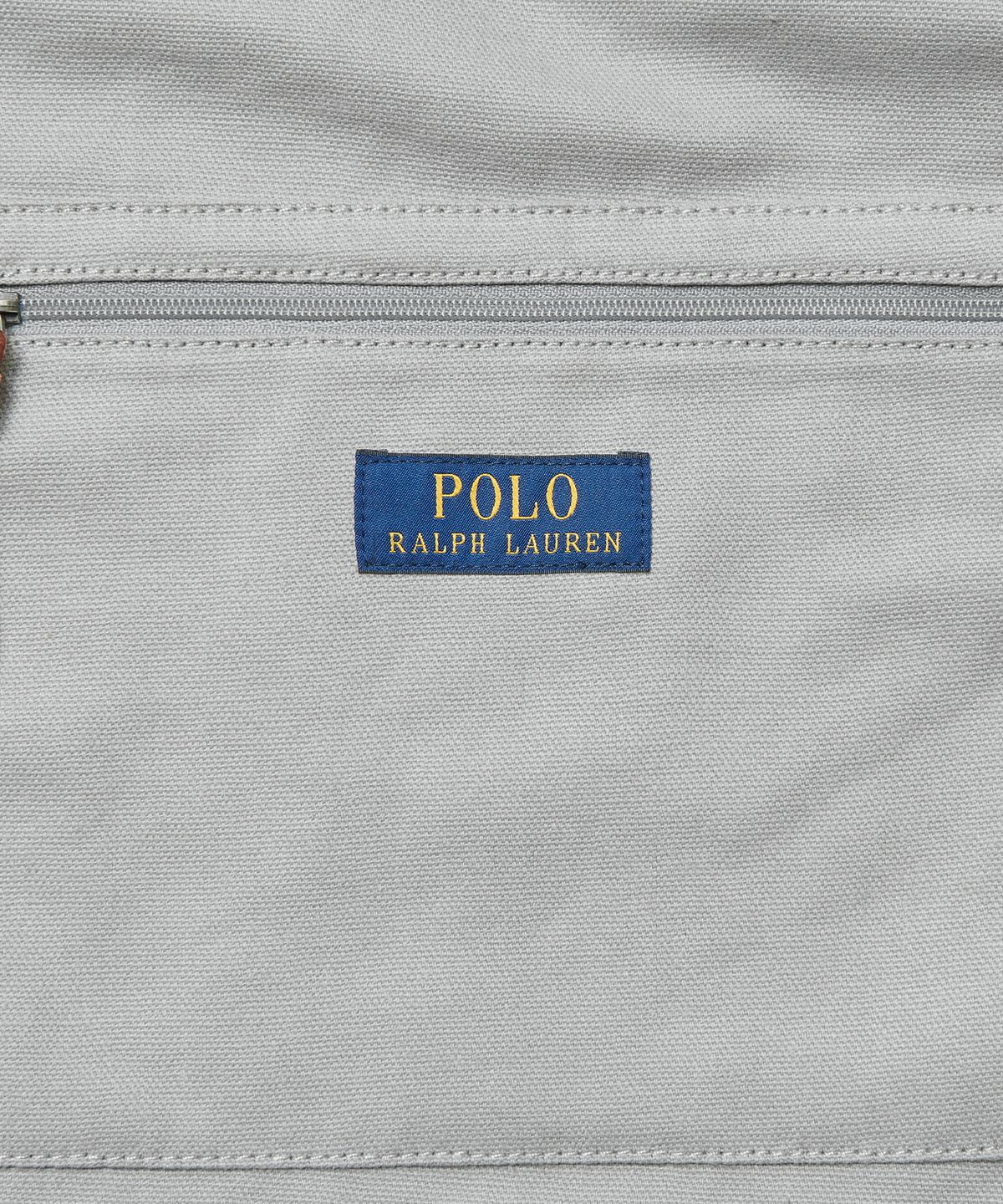 폴로 랄프 로렌(POLO RALPH LAUREN) 캔버스 쇼퍼 토트 - 그레이