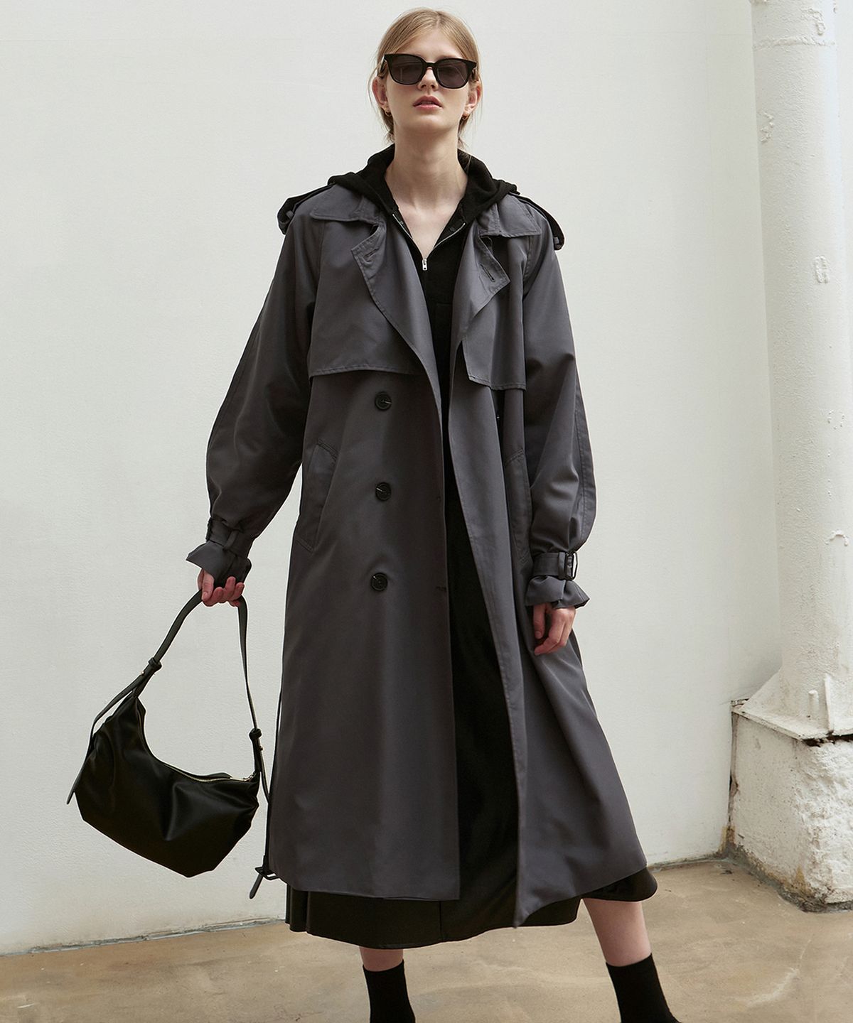닉앤니콜(NICK&NICOLE) OVERSIZED DOUBLE TRENCH COAT_8COLOR