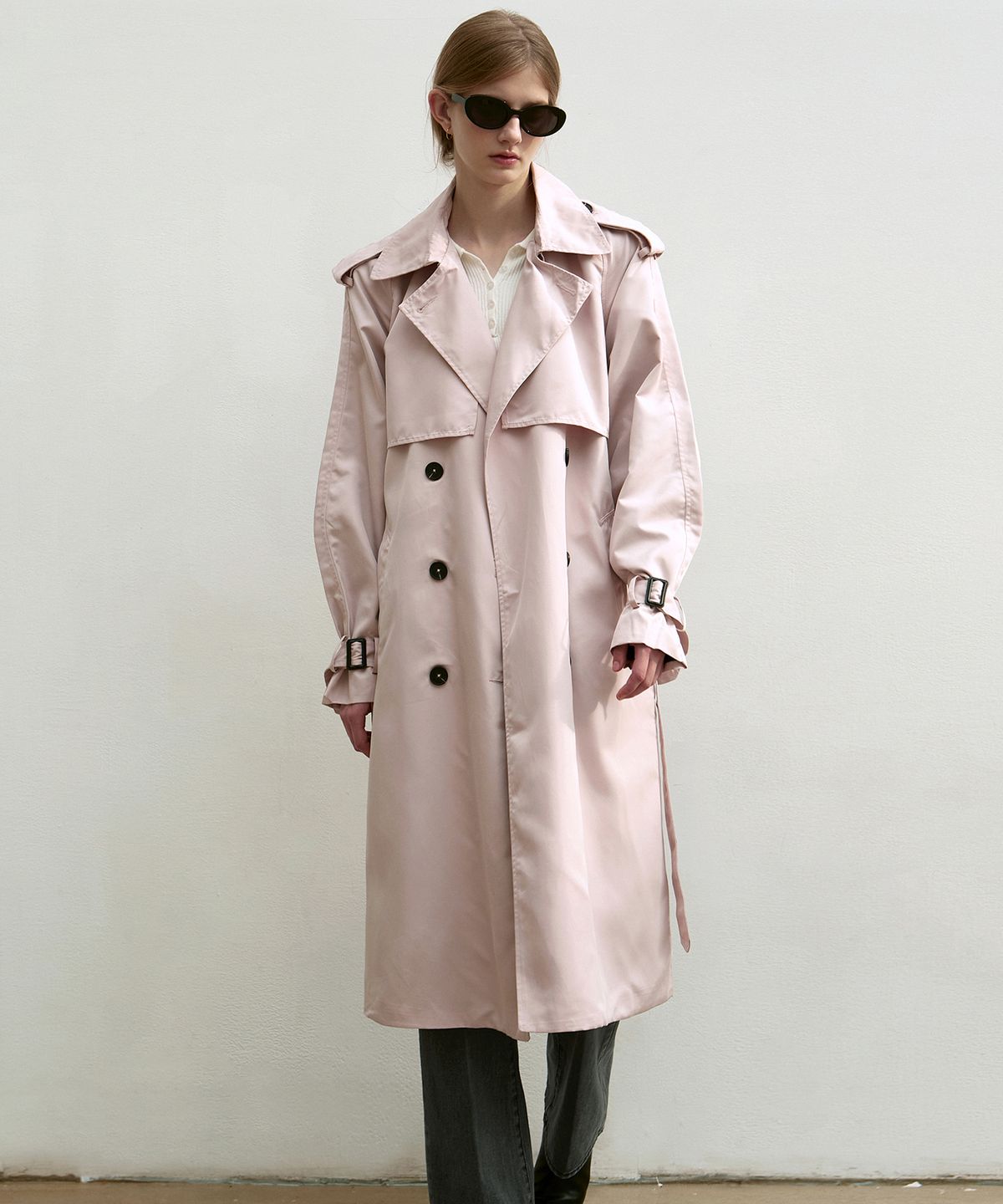 닉앤니콜(NICK&NICOLE) OVERSIZED DOUBLE TRENCH COAT_8COLOR
