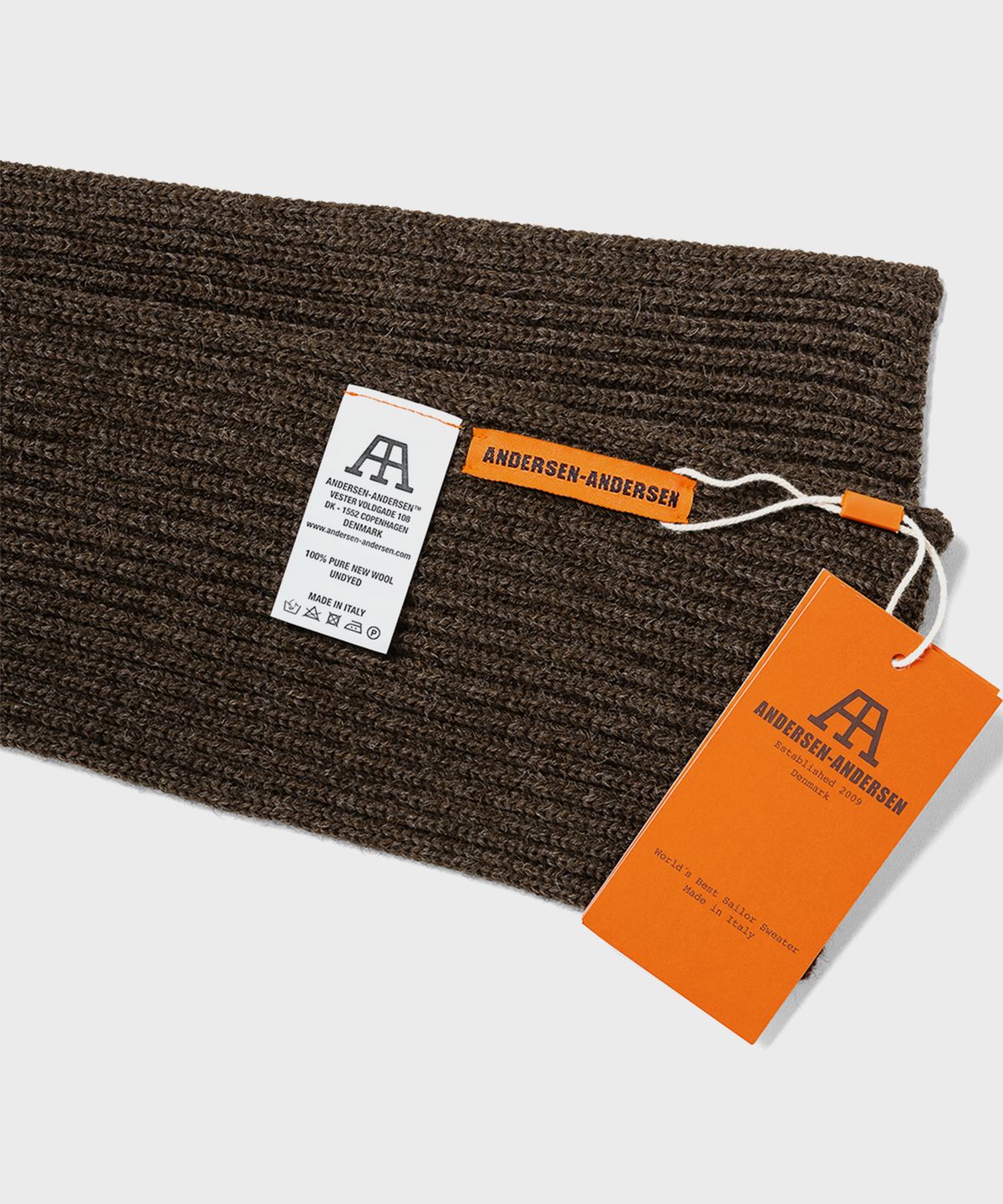안데르센 안데르센(ANDERSEN ANDERSEN) 머플러 Natural Brown