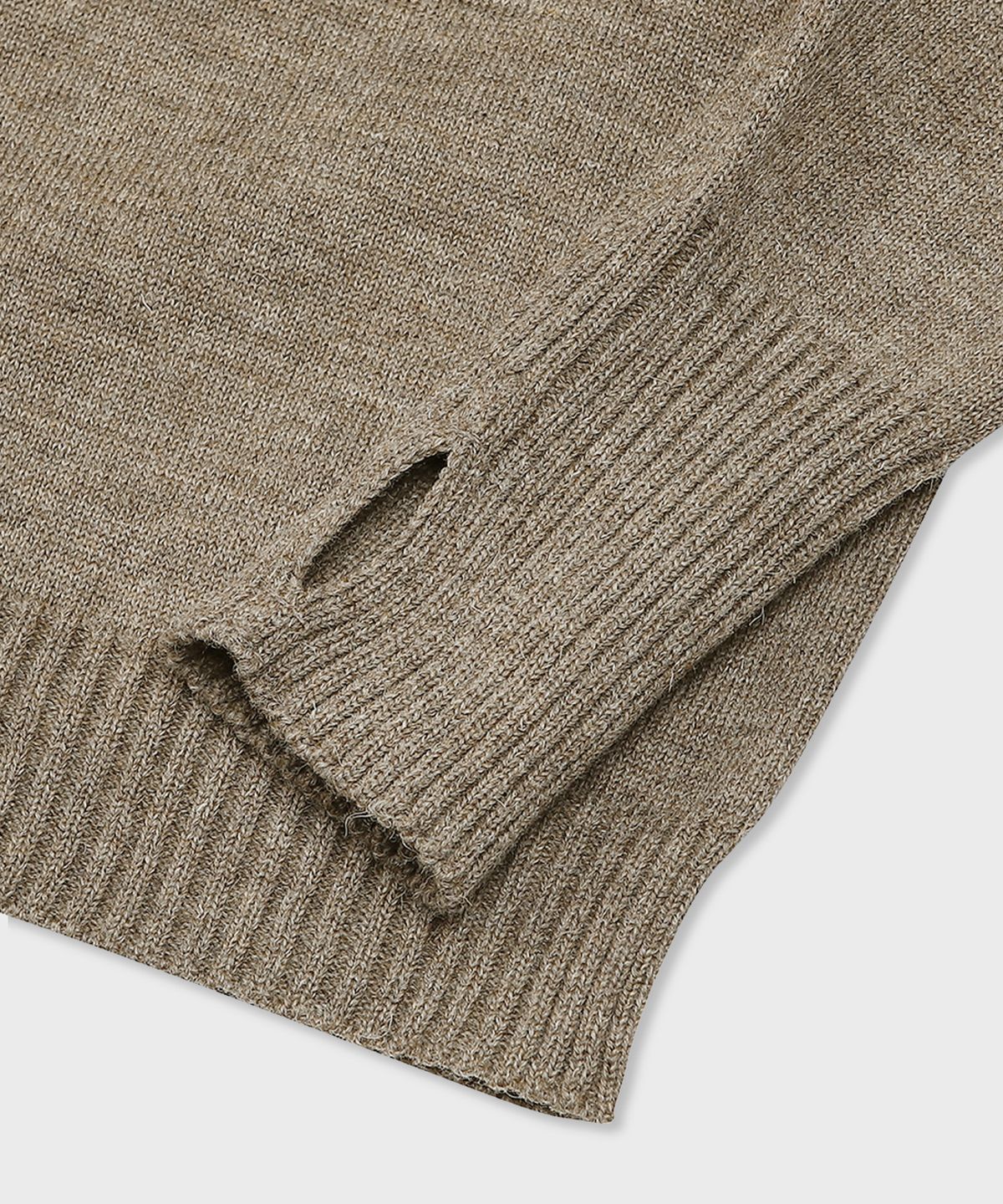 안데르센 안데르센(ANDERSEN ANDERSEN) 씨맨 크루넥 Natural Taupe