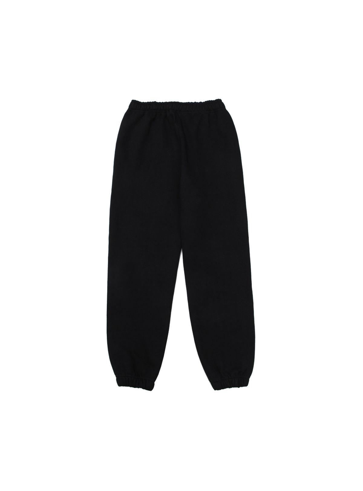 그리미(GREEMY) NEW SMALL LOGO JOGGER PANTS (BLACK)