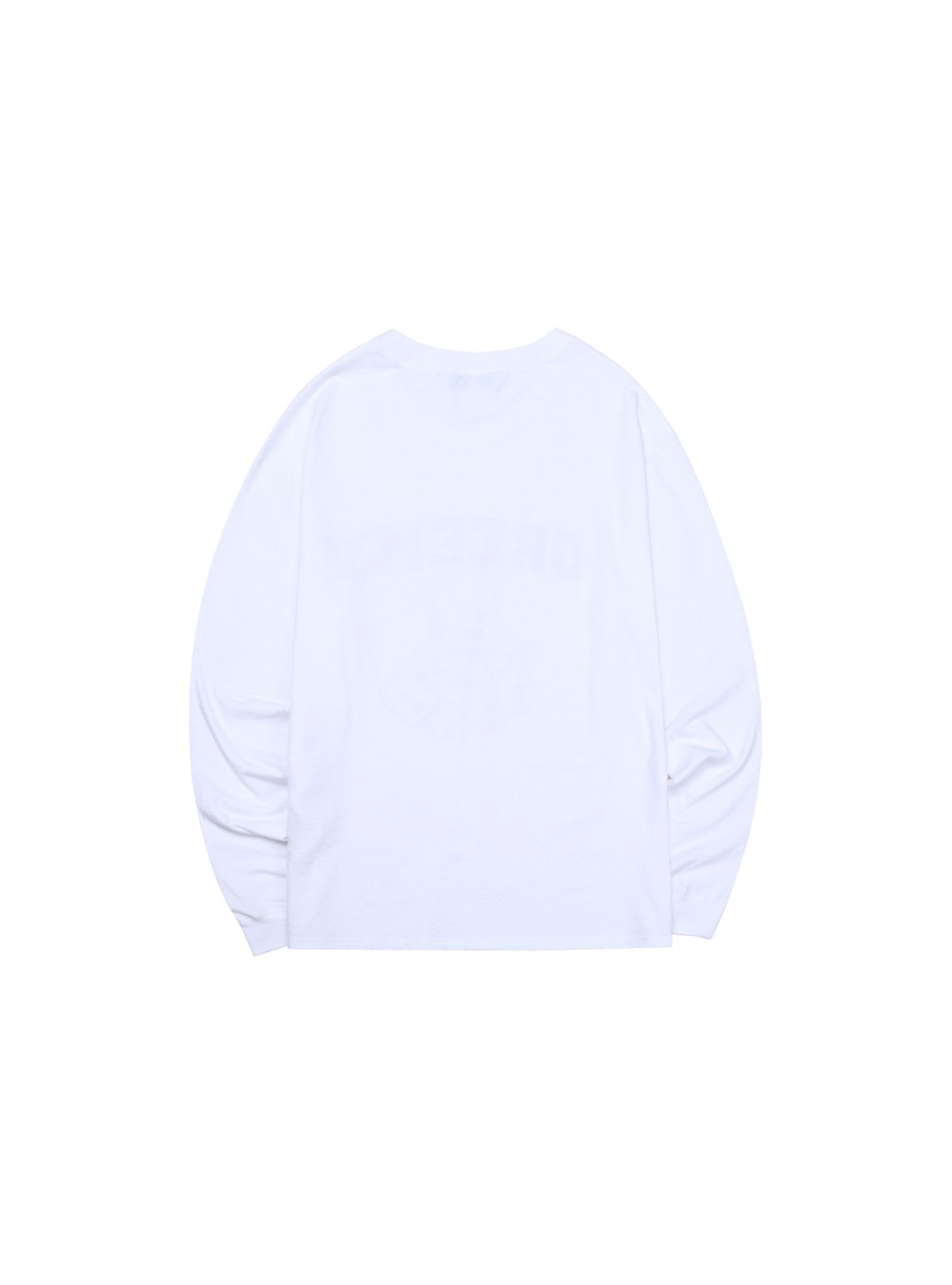 그리미(GREEMY) BEAR LONG SLEEVE T-SHIRTS(WHITE)