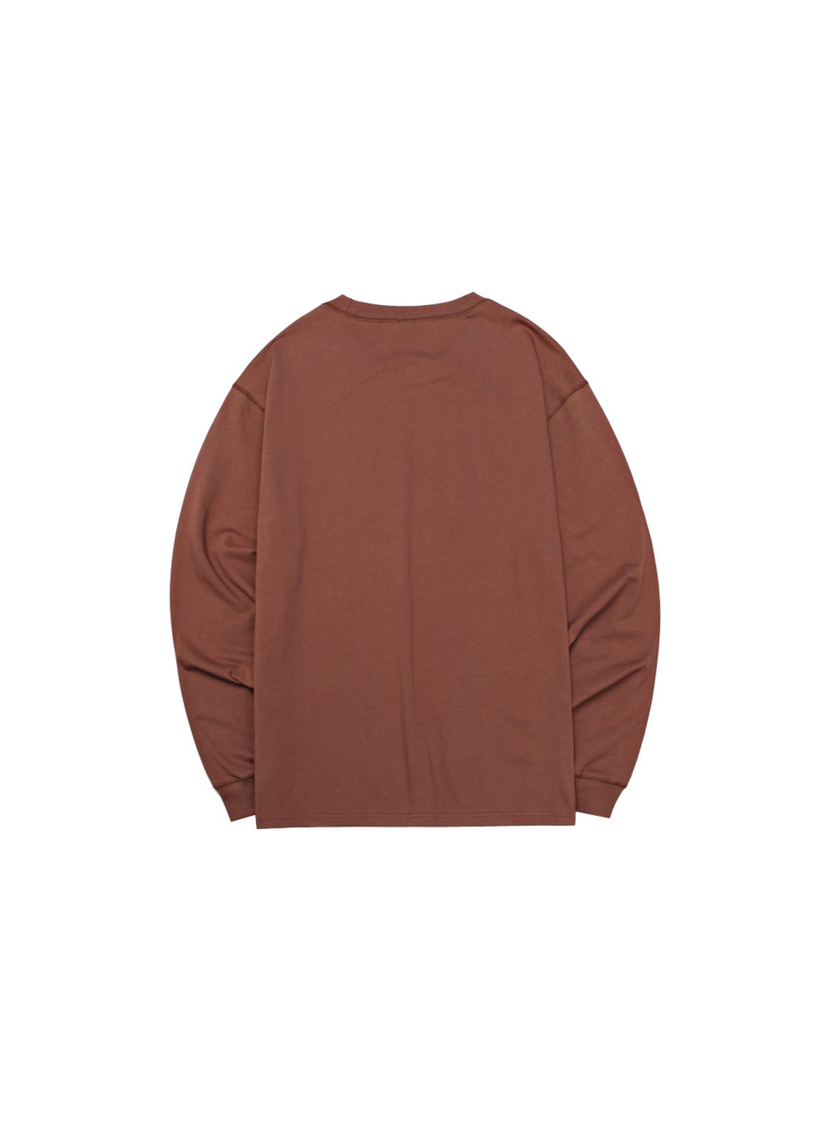 그리미(GREEMY) BEAR LONG SLEEVE T-SHIRTS(BROWN)