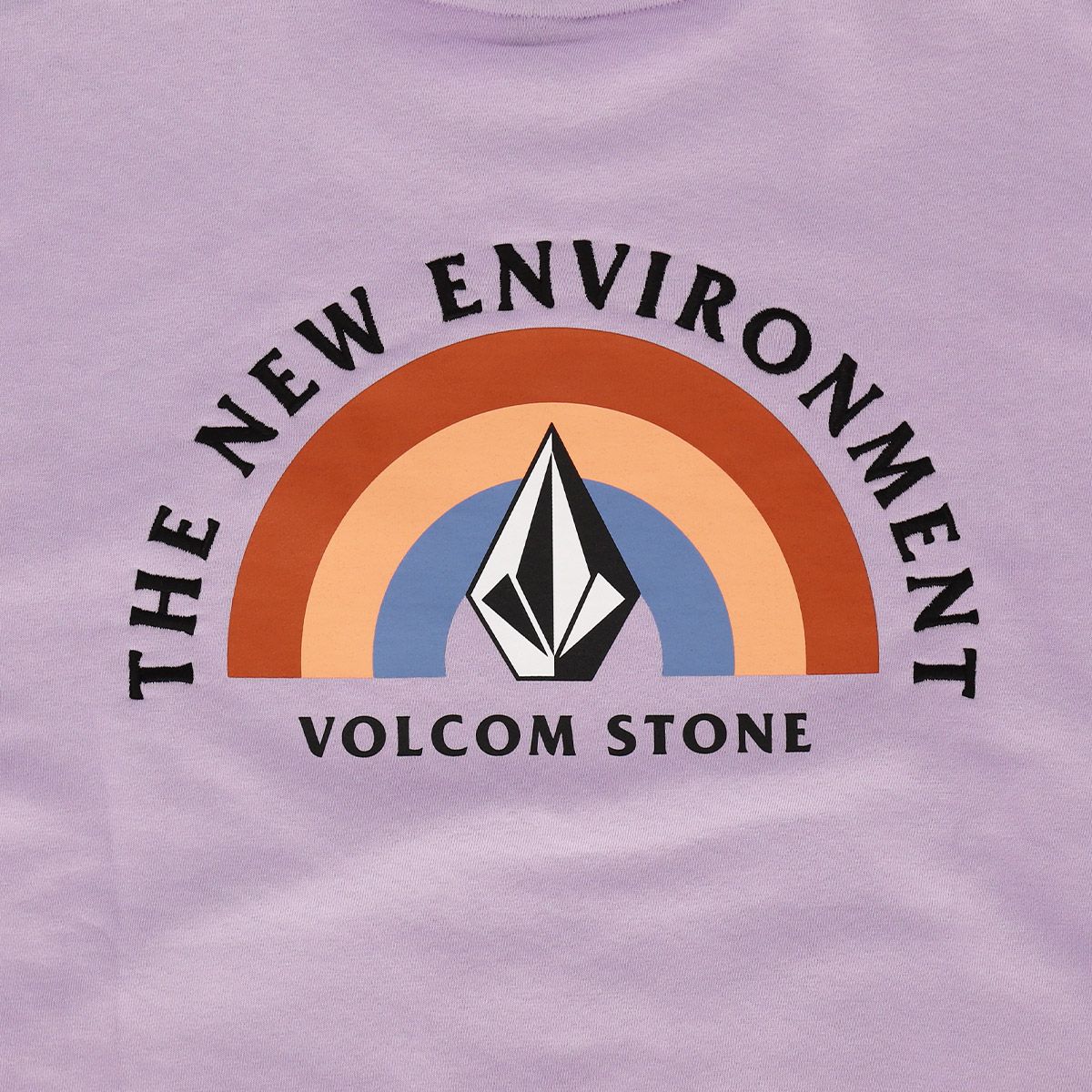 볼컴(VOLCOM) 레인보우 컴포트핏 맨투맨(라이트 퍼플)