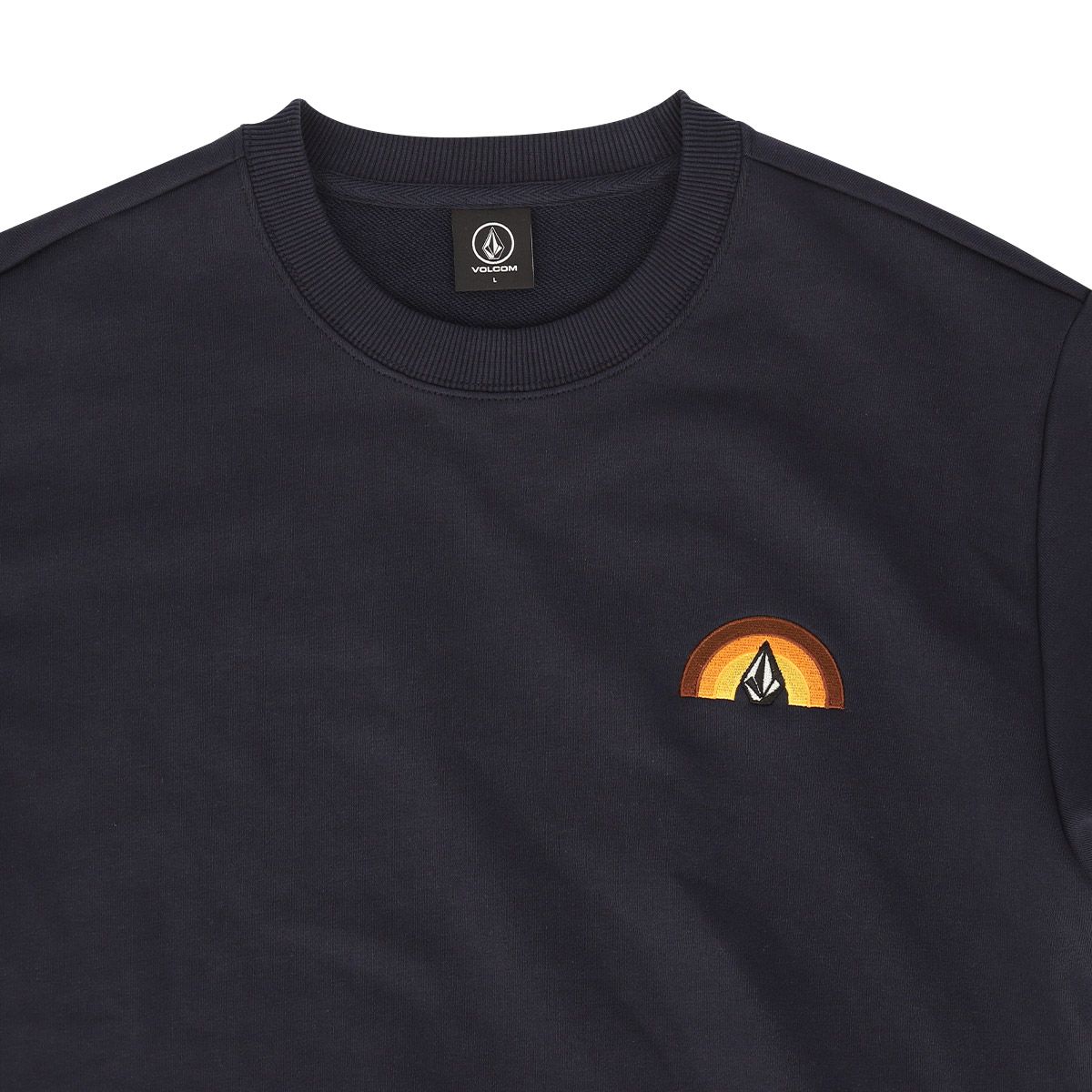 볼컴(VOLCOM) 레인보우 컴포트핏 맨투맨(네이비)