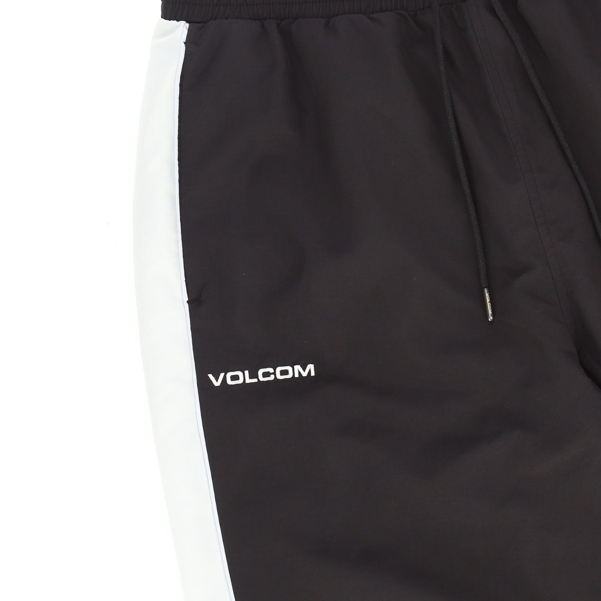 볼컴(VOLCOM) 베이직 우븐배색 팬츠(블랙)