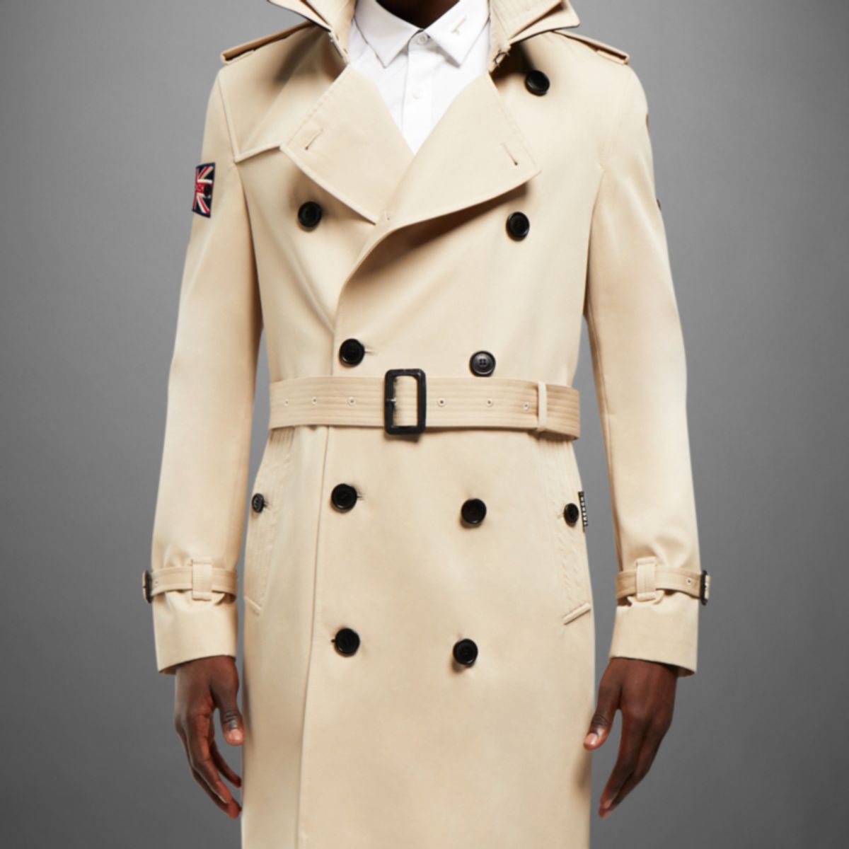 트렌치런던(TRENCH LONDON) 킹 클래식 트렌치 코트 (STONE/RED/NAVY/WHITE)