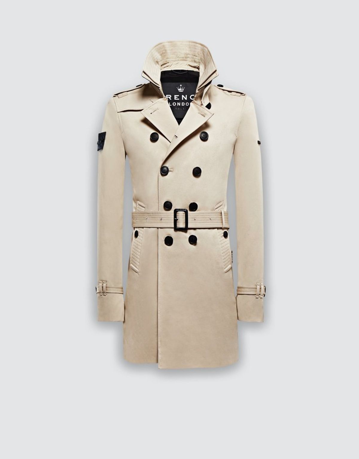 트렌치런던(TRENCH LONDON) 킹 클래식 트렌치 코트 (STONE/RED/NAVY/WHITE)
