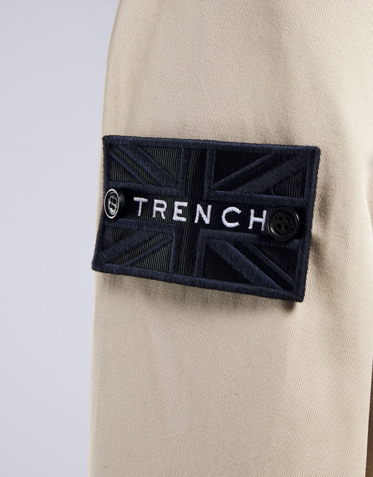 트렌치런던(TRENCH LONDON) 킹 클래식 트렌치 코트 (STONE/NAVY/WHITE)