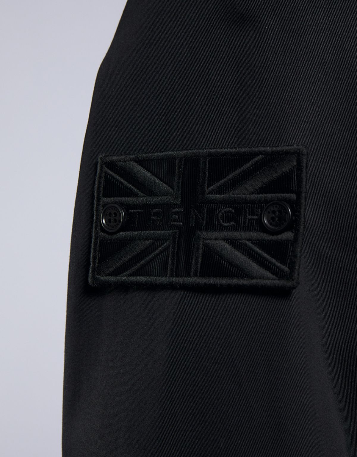 트렌치런던(TRENCH LONDON) 킹 클래식 트렌치 코트 (BLACK/BLACK/BLACK)