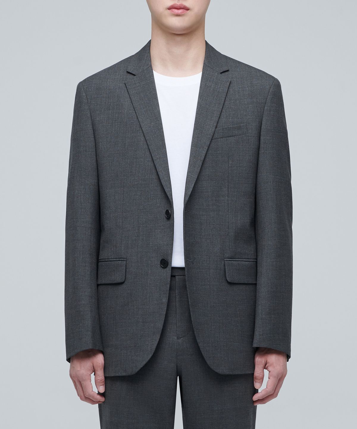 무신사 스탠다드(MUSINSA STANDARD) 베이식 울 블레이저 [미디엄 그레이]