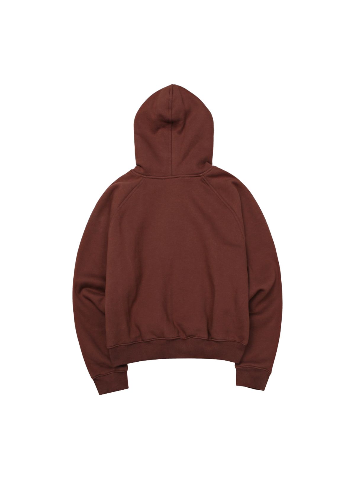그리미(GREEMY) BOOKLE LOGO HOODIE(BROWN)