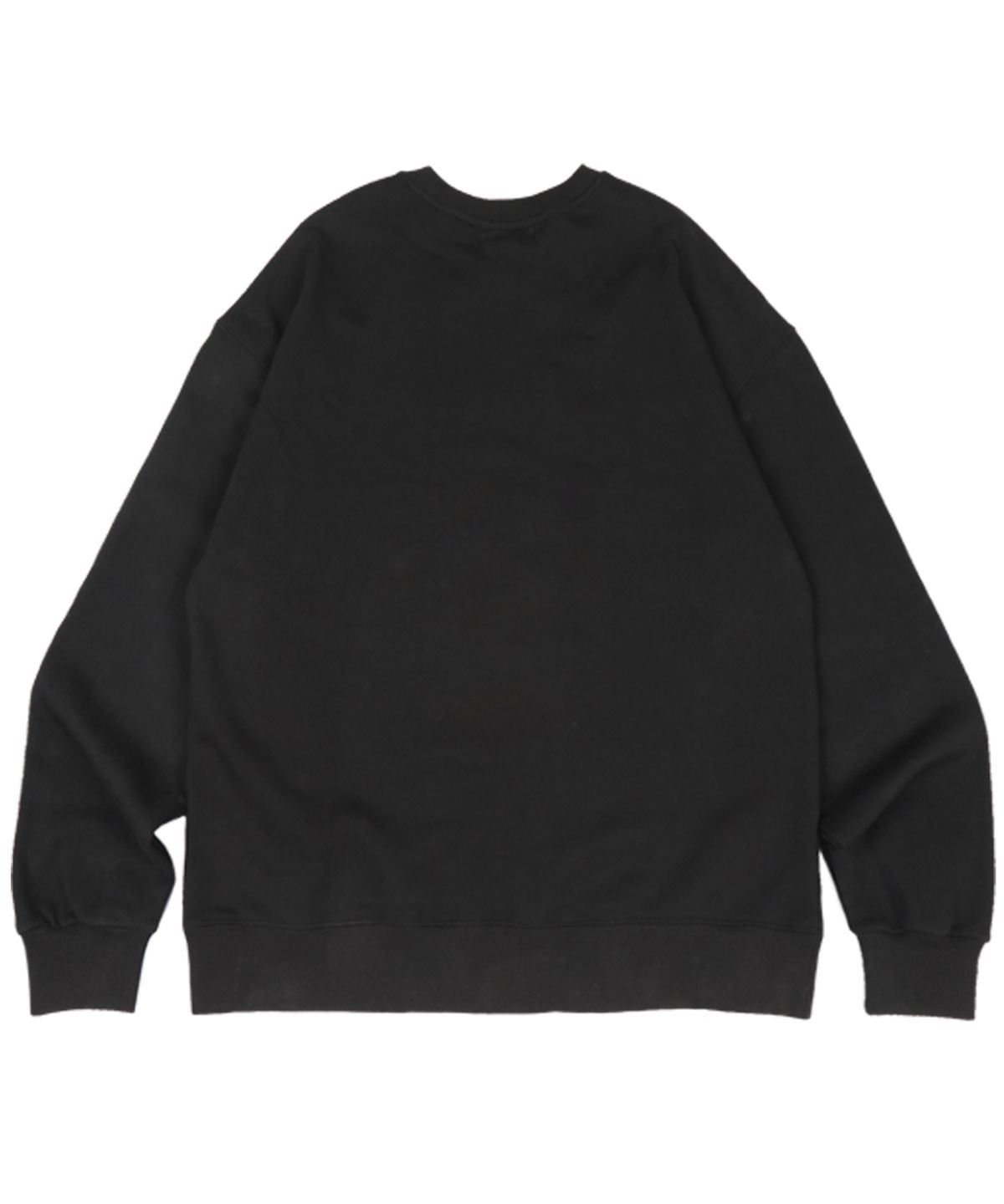 몽키플라워(Monkey Flower) 공용 엠보로고자수 맨투맨/SF1WMT02U BLACK
