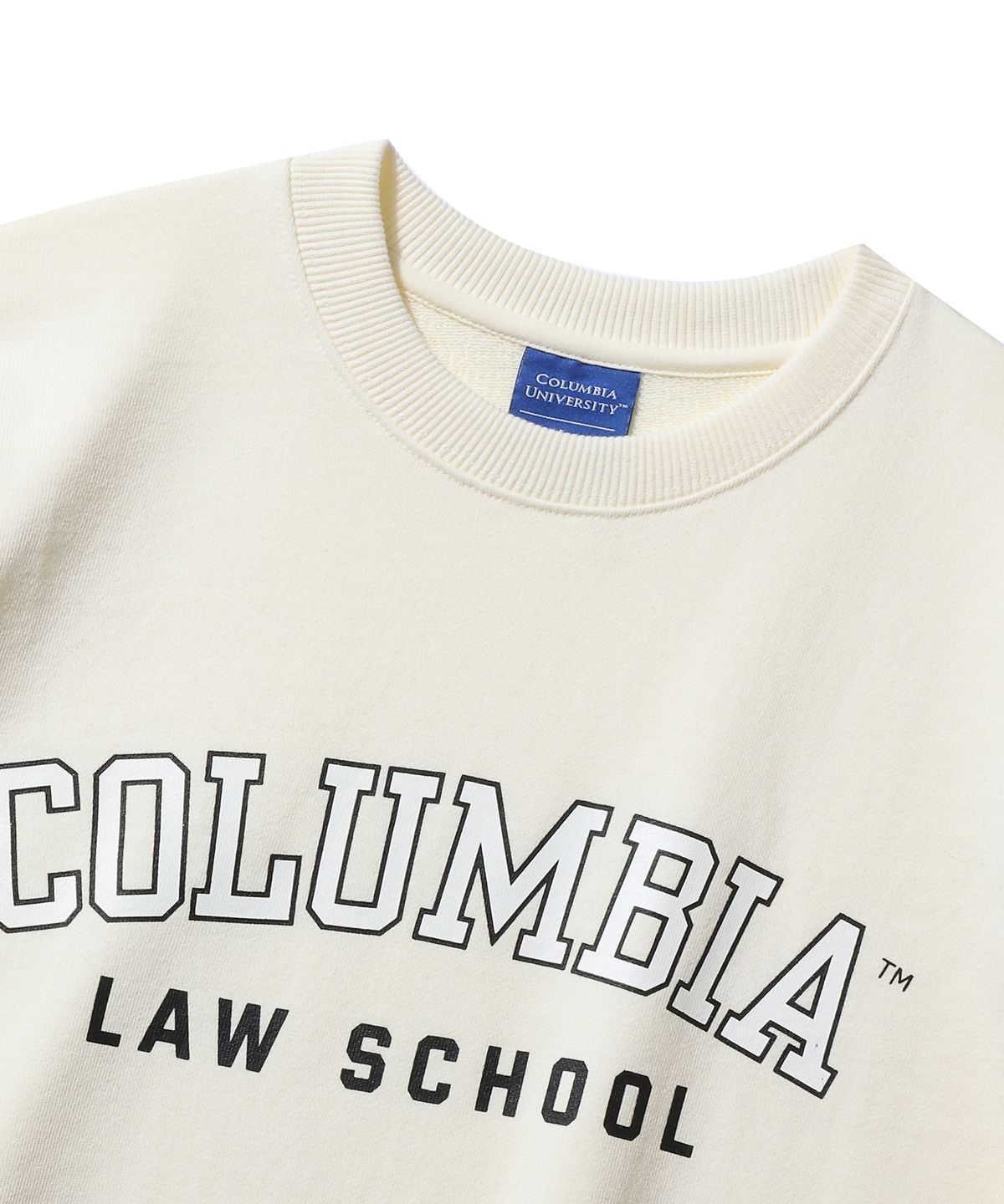 컬럼비아 유니버시티(COLUMBIA UNIVERSITY) CU LAWSCHOOL SWEATSHIRTS 크림