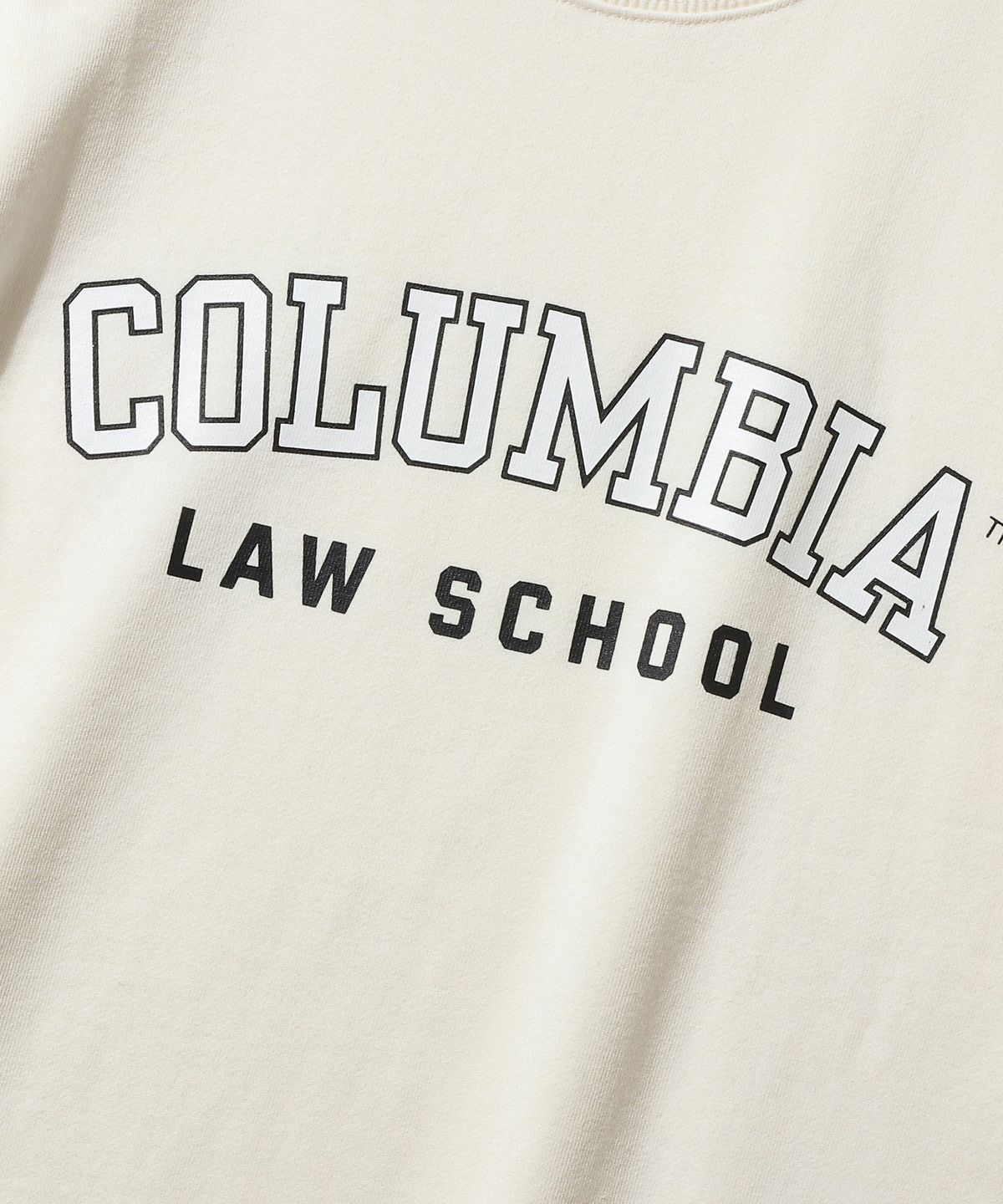 컬럼비아 유니버시티(COLUMBIA UNIVERSITY) CU LAWSCHOOL SWEATSHIRTS 크림