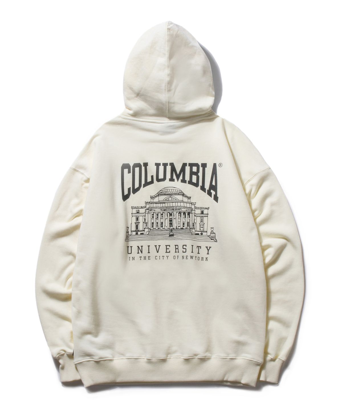 컬럼비아 유니버시티(COLUMBIA UNIVERSITY) LOW MEMORIAL LIB HOODIE 크림