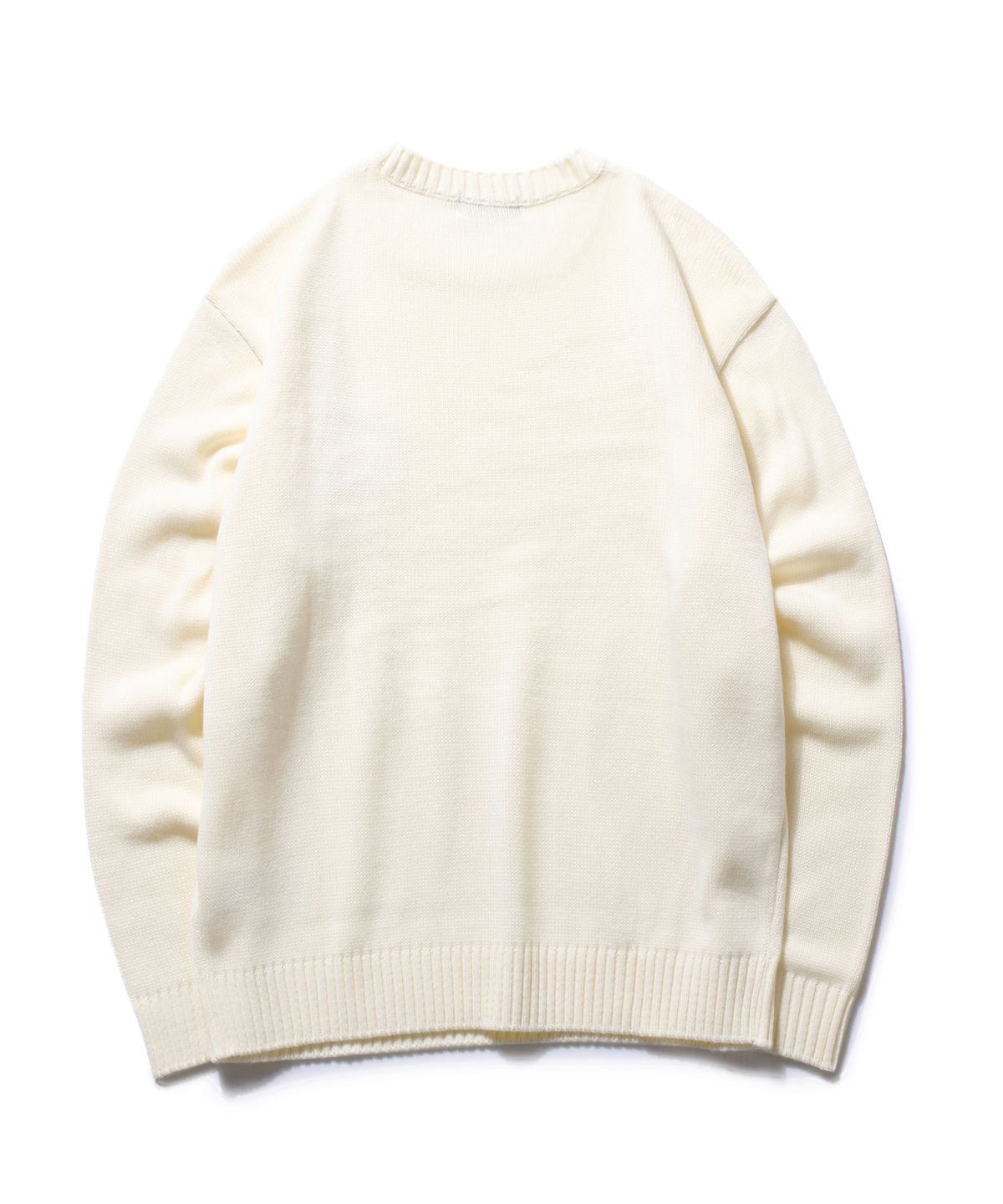 컬럼비아 유니버시티(COLUMBIA UNIVERSITY) UNIVERSITY C LOGO SWEATER 크림