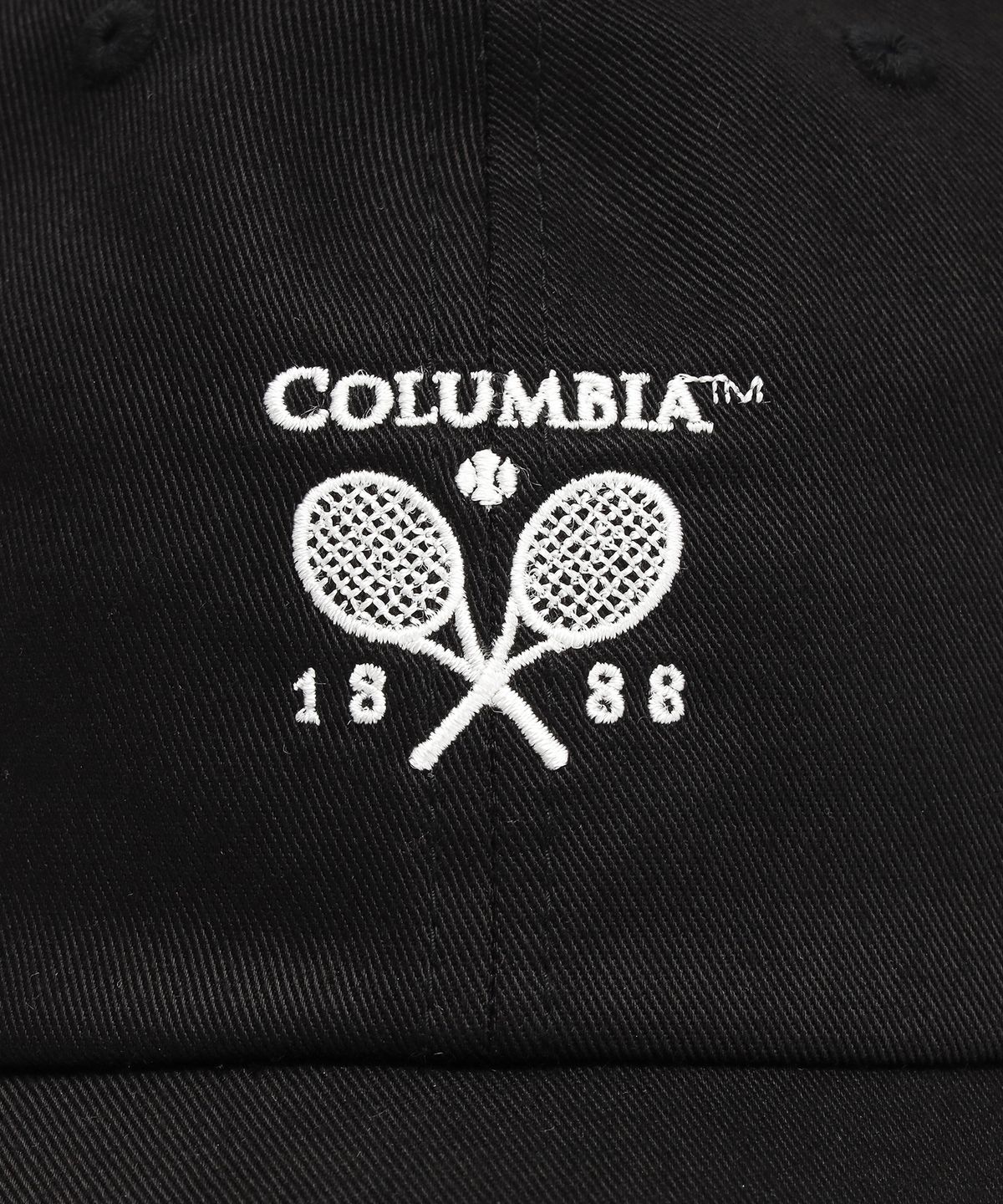 컬럼비아 유니버시티(COLUMBIA UNIVERSITY) 1888 TENNIS CLUB BALL CAP 블랙
