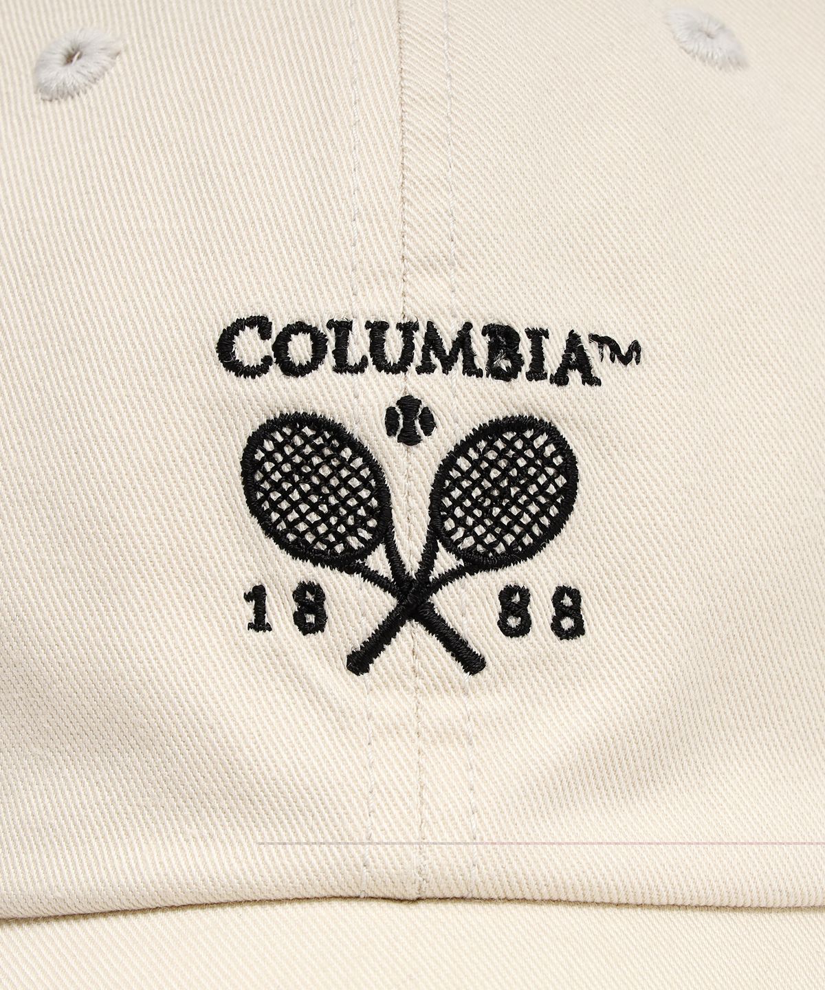 컬럼비아 유니버시티(COLUMBIA UNIVERSITY) 1888 TENNIS CLUB BALL CAP 크림