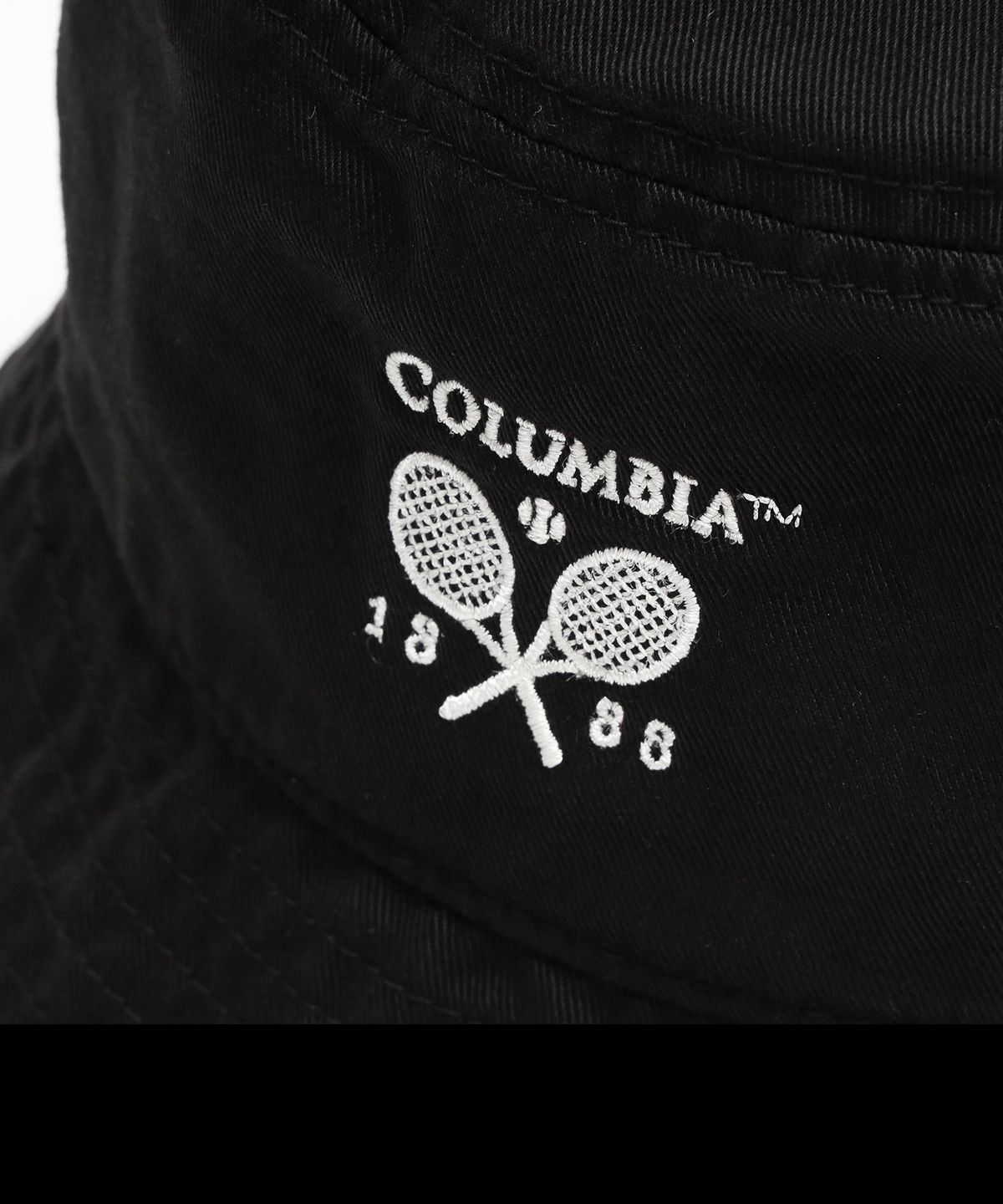 컬럼비아 유니버시티(COLUMBIA UNIVERSITY) 1888 TENNIS CLUB BUCKET HAT 블랙