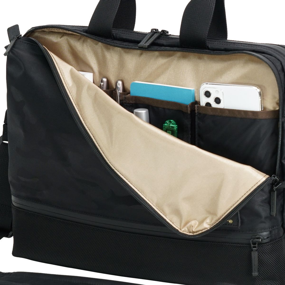 맨하탄페세지(MANHATTANPASSAGE) 5511 Slim 2way Briefcase Est Camouflage