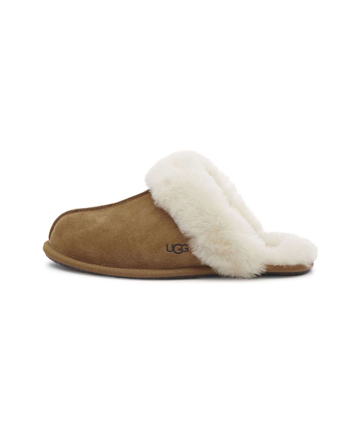 어그(UGG) [WOMEN] 쉽스킨 스웨이드 슬리퍼 (스커페트 II) - 체스넛 / 1106872CHE