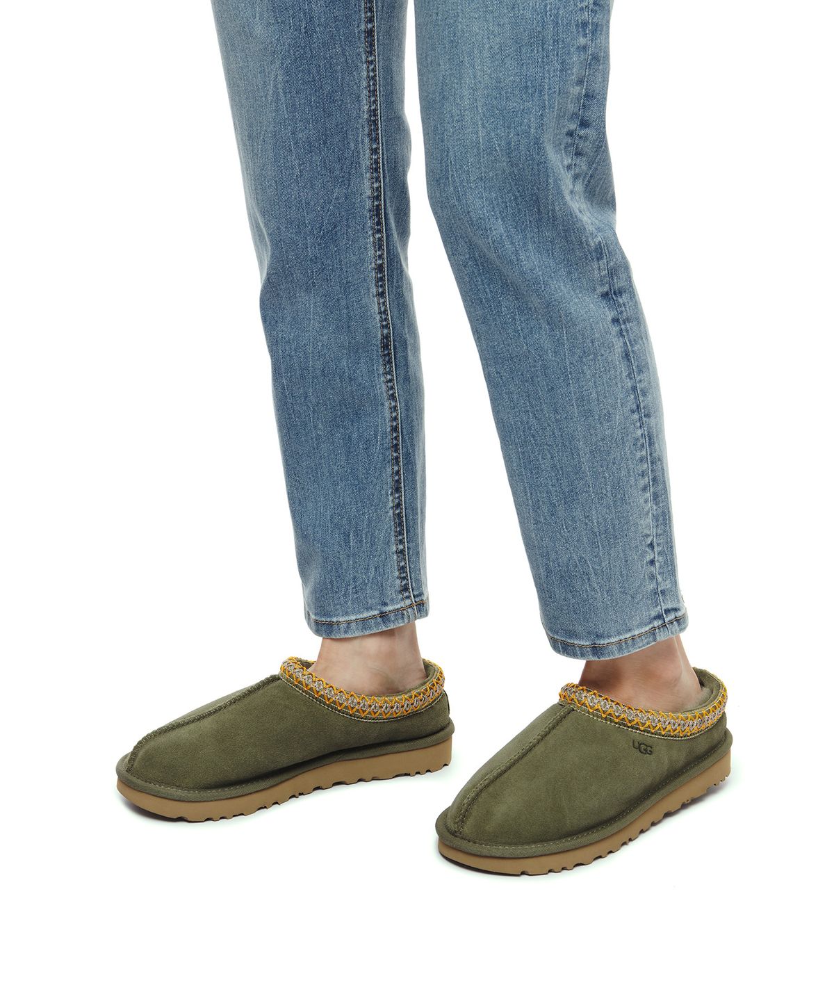 어그(UGG) 스티치 칼라 슈즈 (타스만) W - 번트 올리브 / 5955BTOL