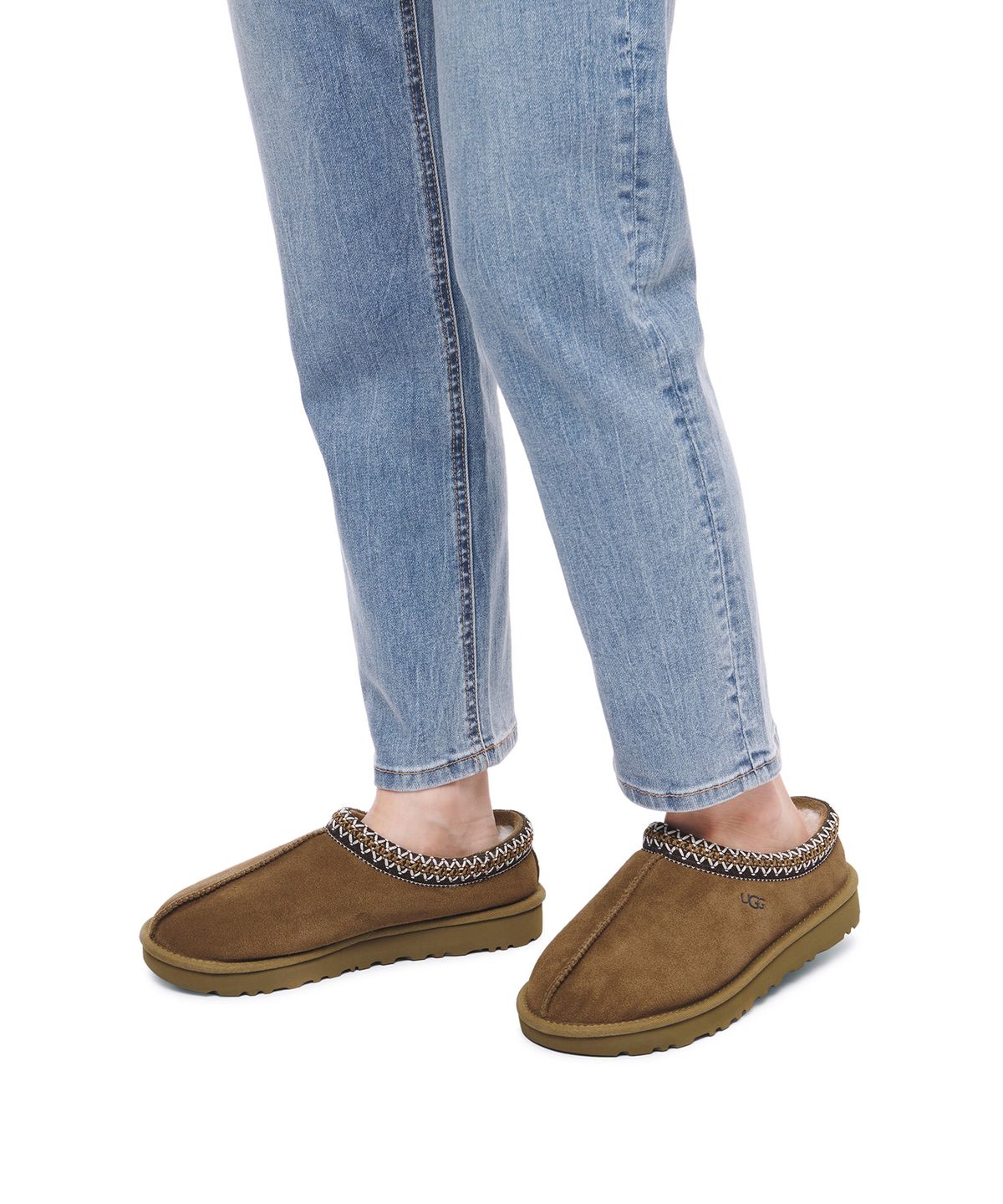 어그(UGG) 스티치 칼라 슈즈 (타스만) W - 체스넛 / 5955CHE