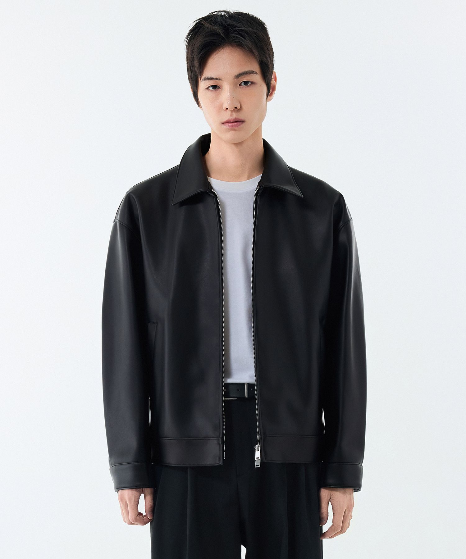 ジャケット・アウター MUSINSA STANDARD VEGAN LEATHER OVERSIZED MUSINSA | MUSINSA STANDARD Vegan Leather Extra Oversized