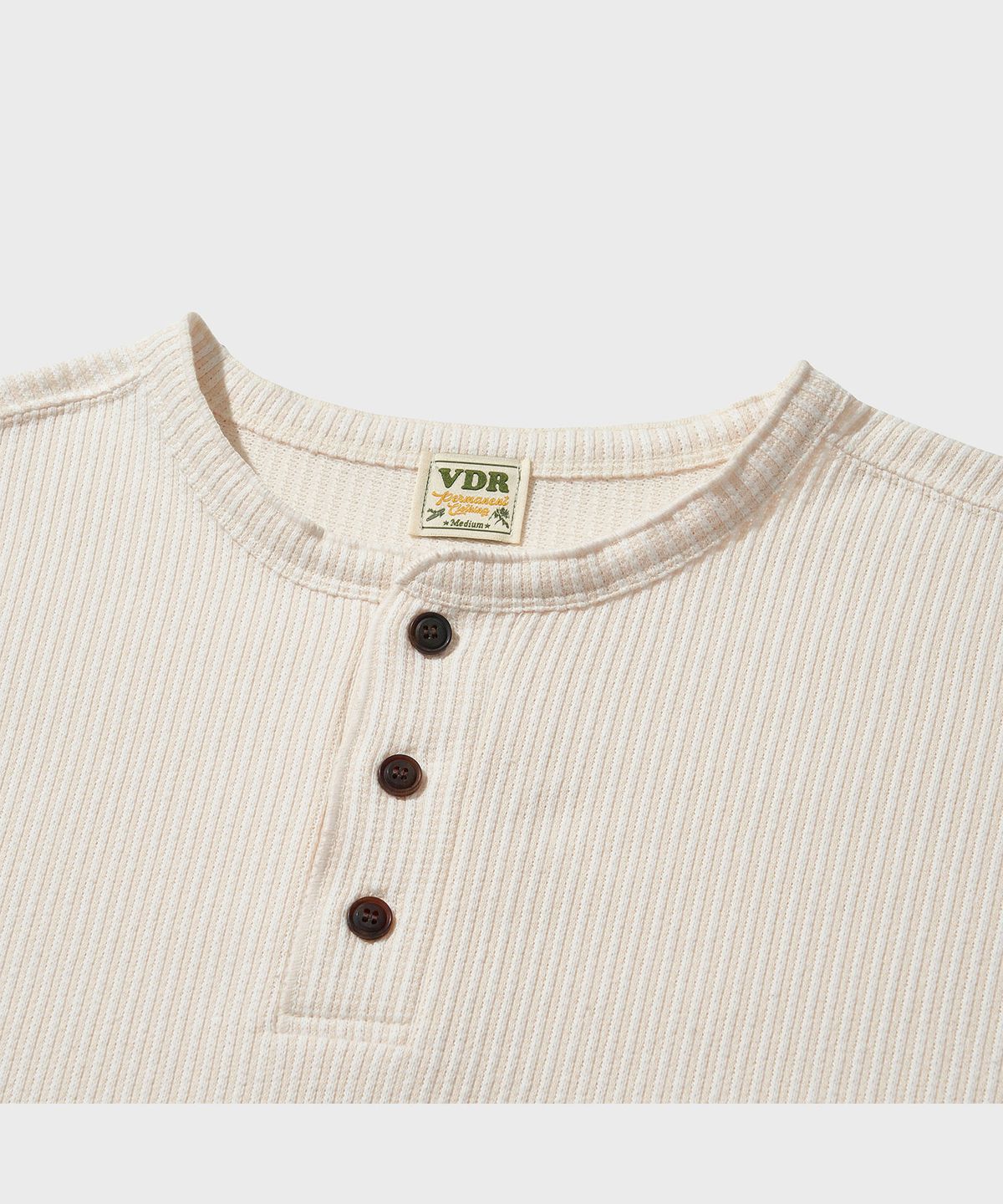 비디알(VDR) COZY HENLYNECK LONG SLEEVE [Cream]
