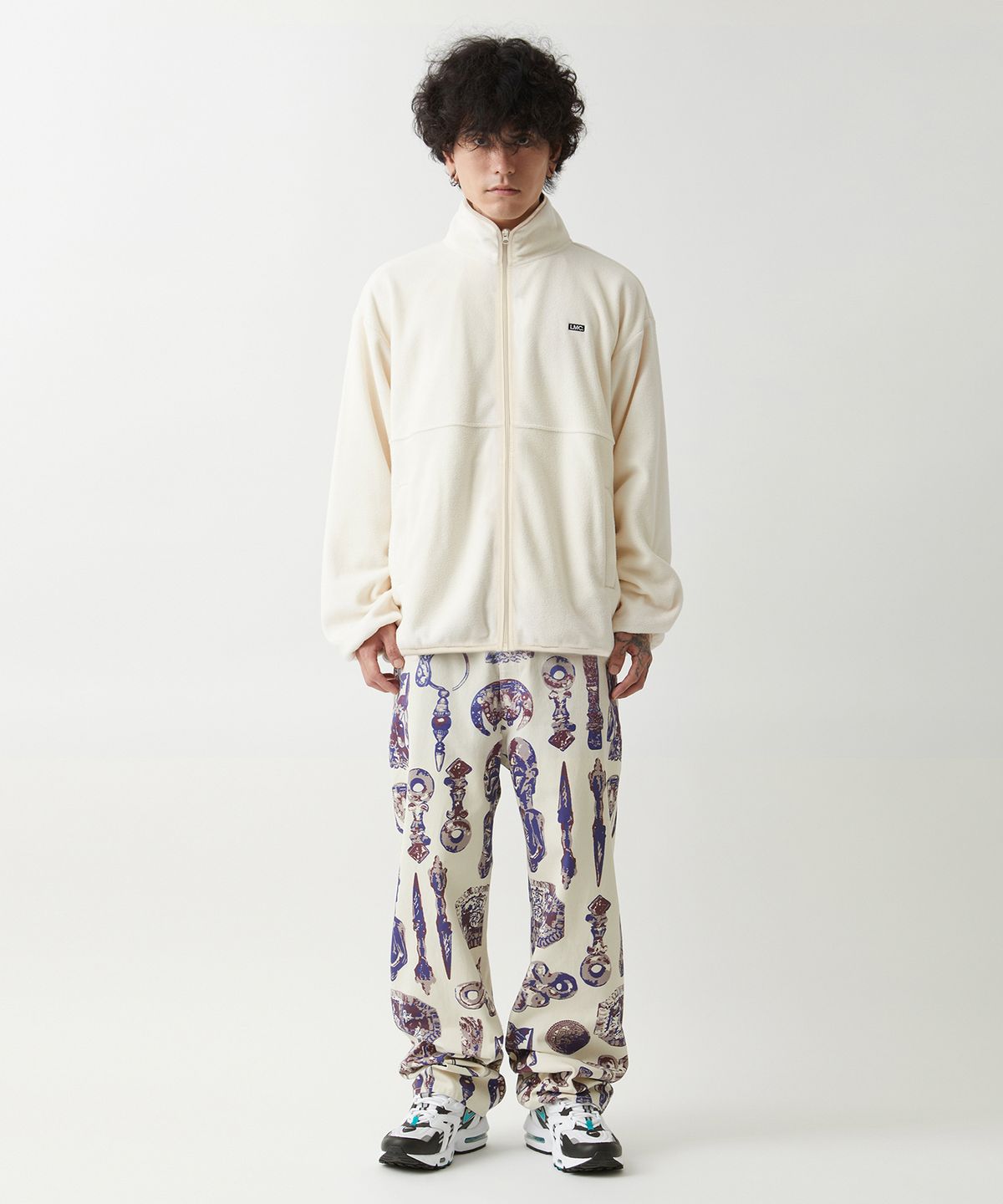 엘엠씨(LMC) LMC FLEECE TEAM JACKET cream