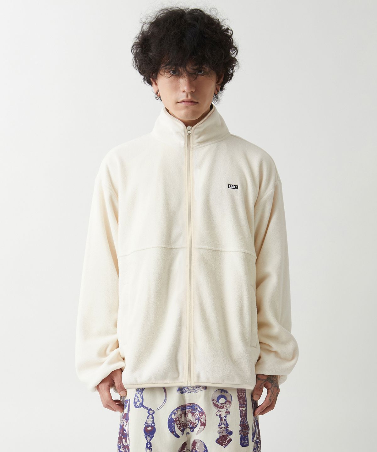 엘엠씨(LMC) LMC FLEECE TEAM JACKET cream