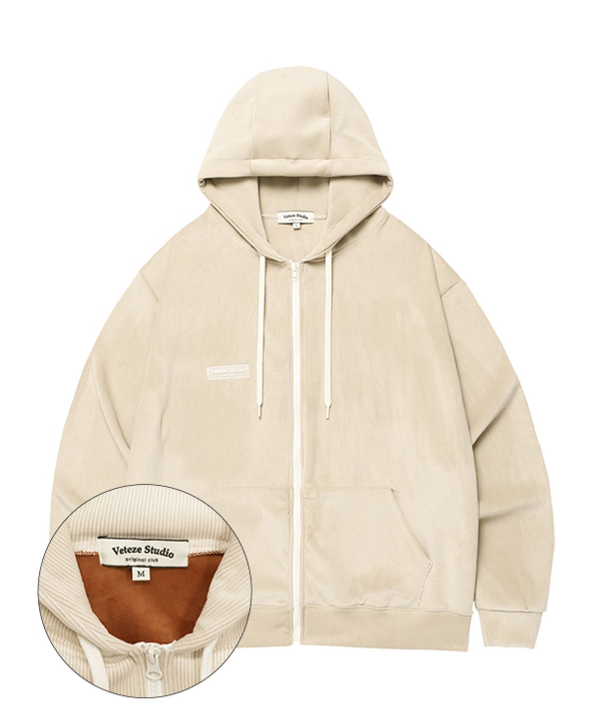 베테제(VETEZE) 로아 후드 집업 (4컬러) Roar Hood zip up (4color)