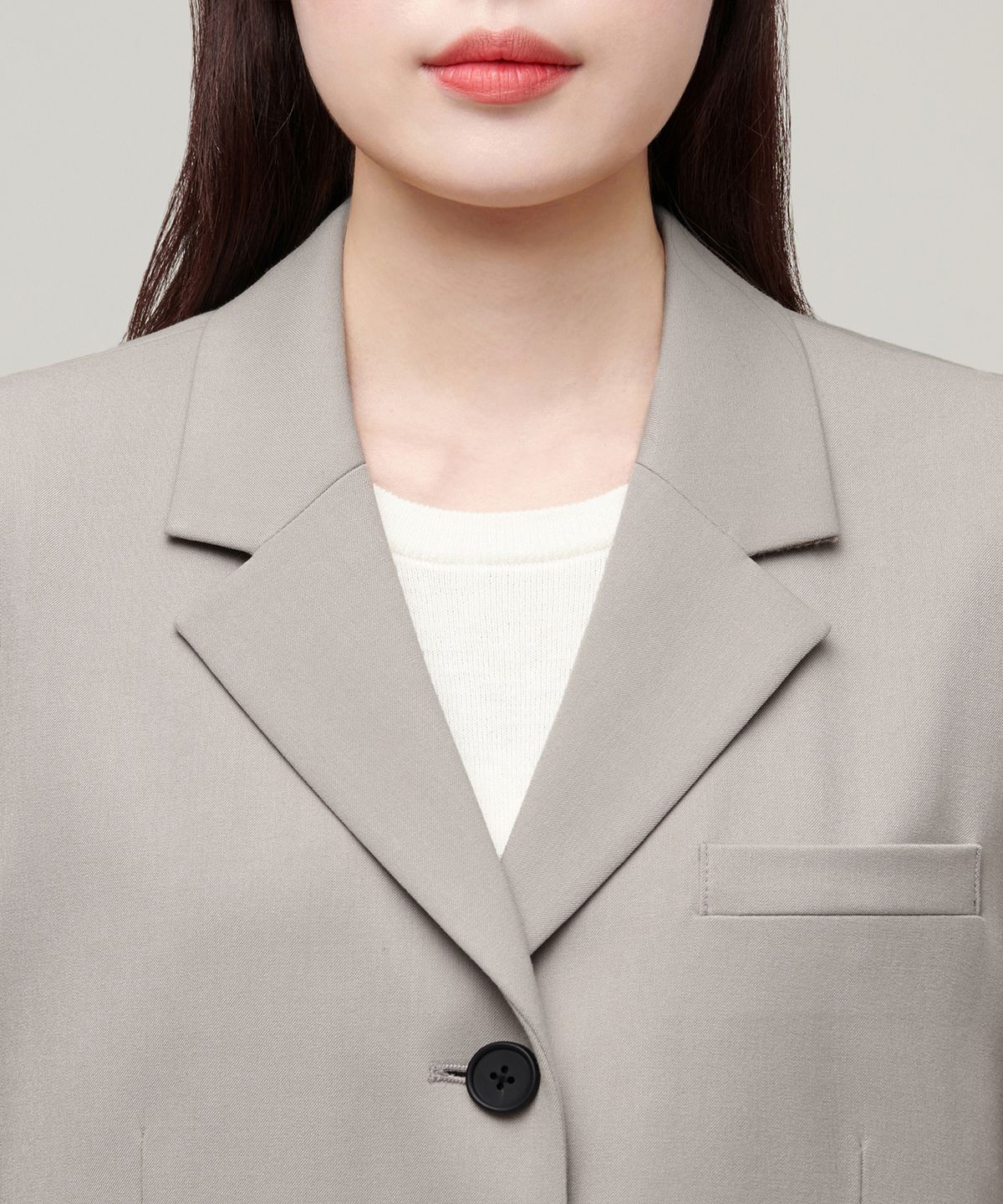 무신사 스탠다드 우먼(MUSINSA STANDARD WOMAN) 우먼즈 오버사이즈 3버튼 블레이저 [라이트 베이지]