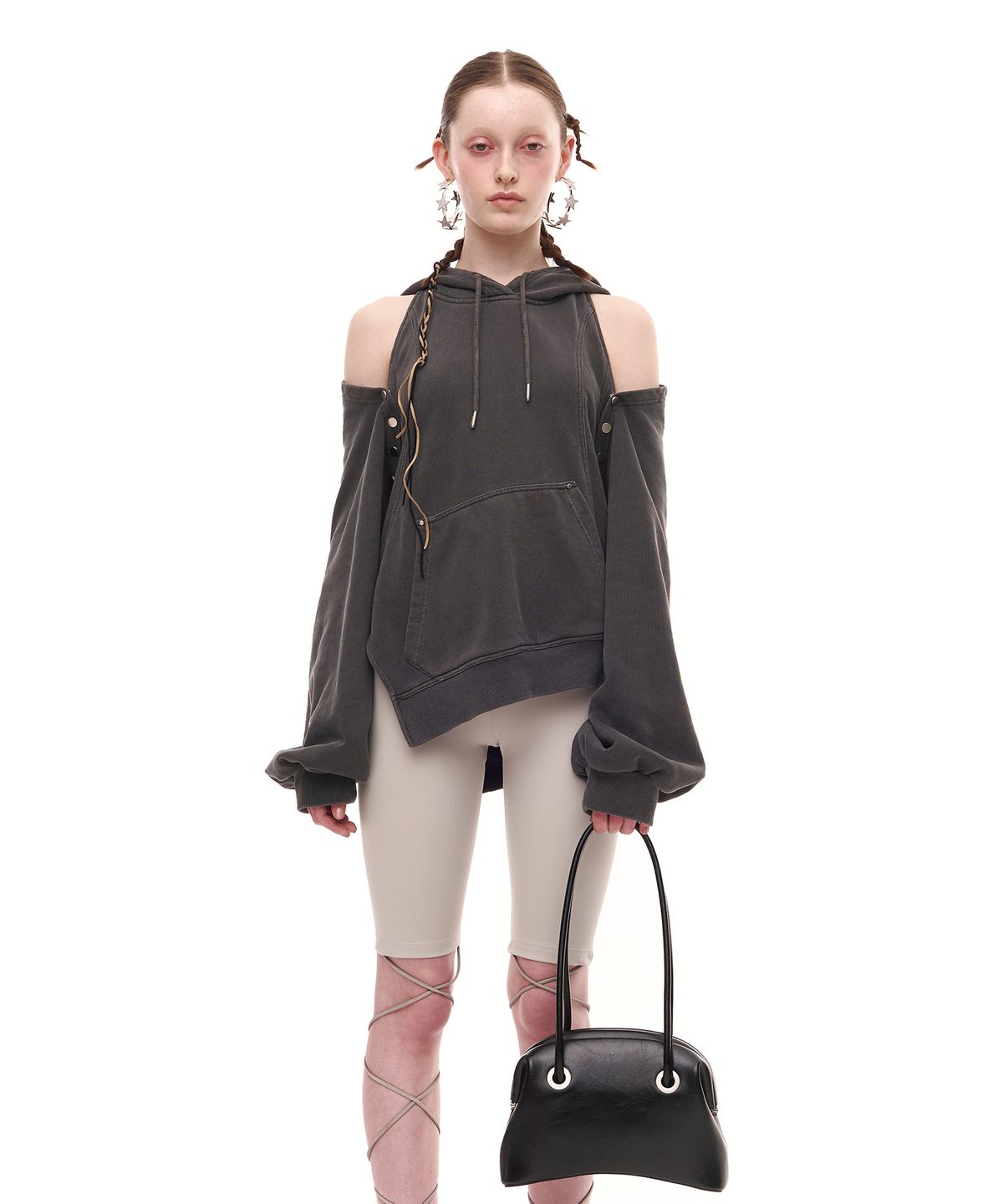오소이(OSOI) CIRCLE BROT - WASHED BLACK
