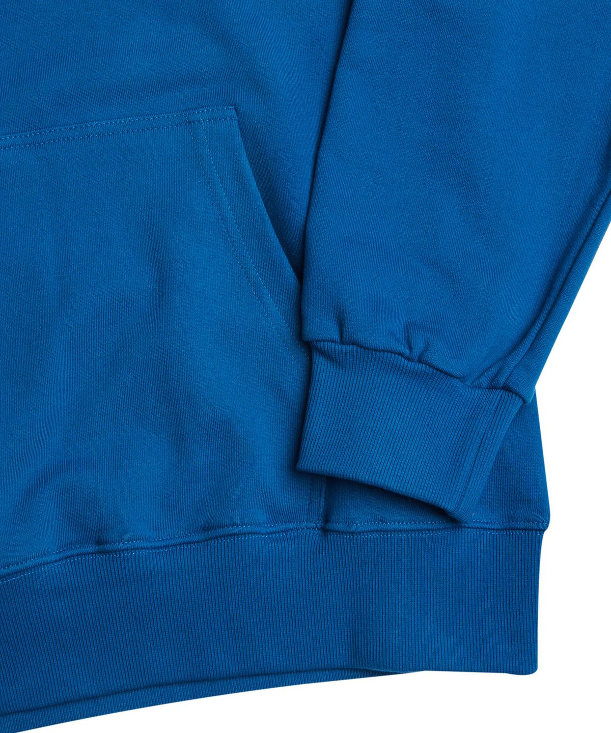 프로타곤(PROTAGON) Parallel Line Logo Hoodie (Blue)