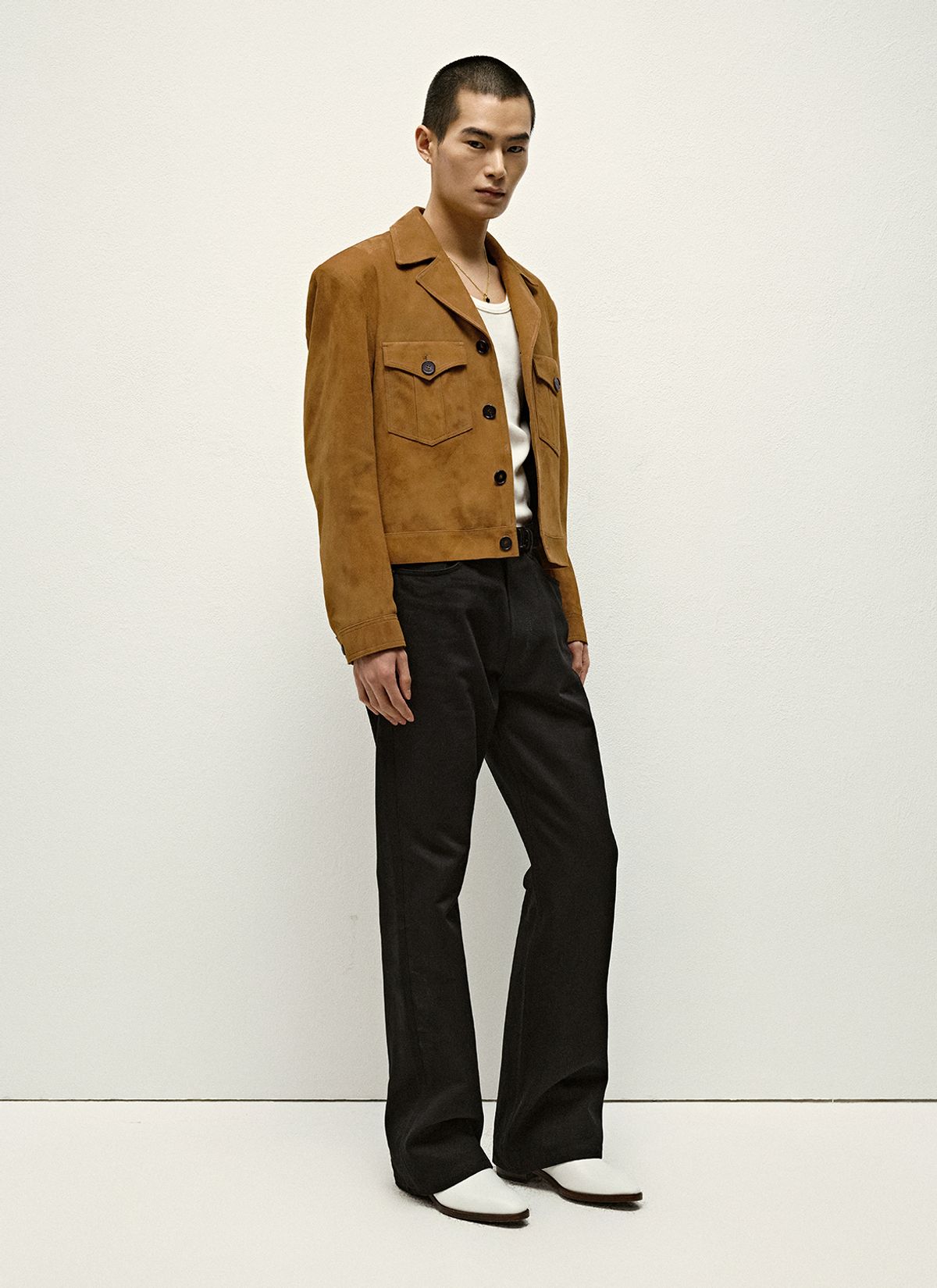 세비지(SAVAGE) Bootcut Fit Denim Jeans - Black