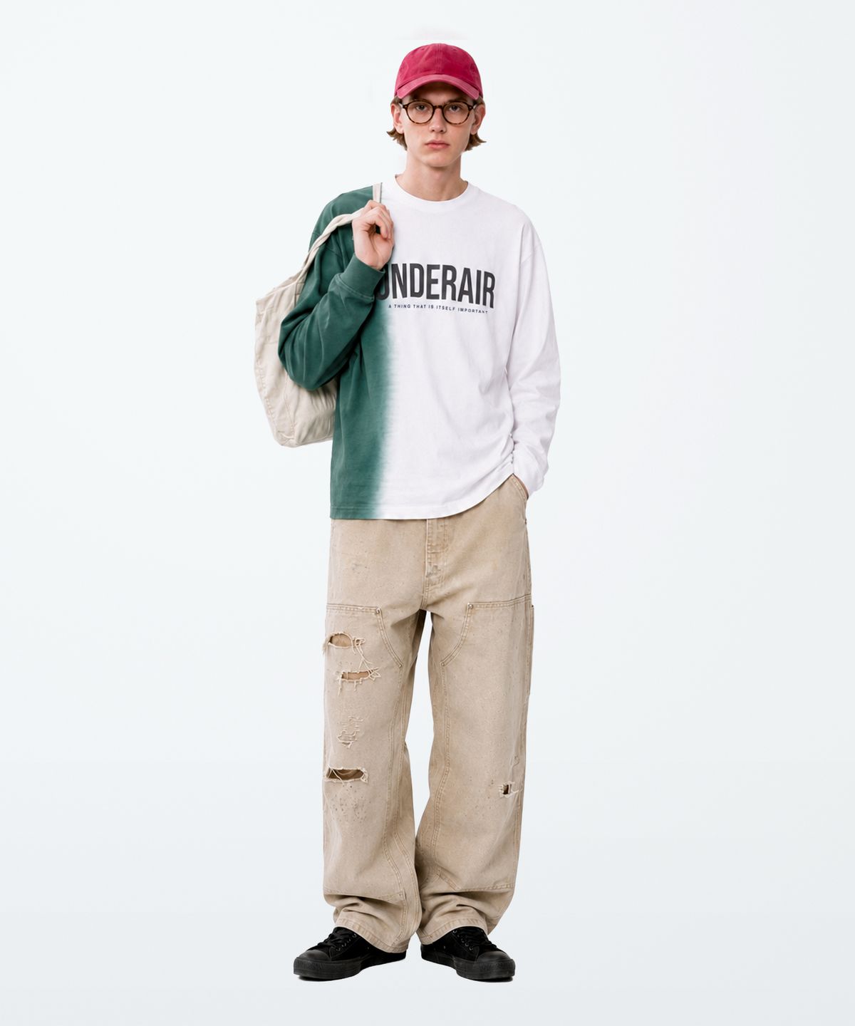 언더에어(UNDERAIR) ORDILY LONG SLEEVE (4 COLOR)