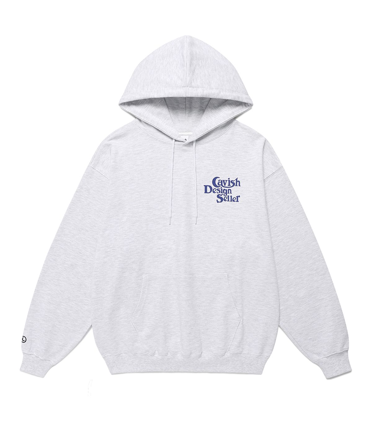 카비시(CAVISH) SELLER LOGO HOODIE LIGHT GREY(BLUE)(CV2BFUM400A)