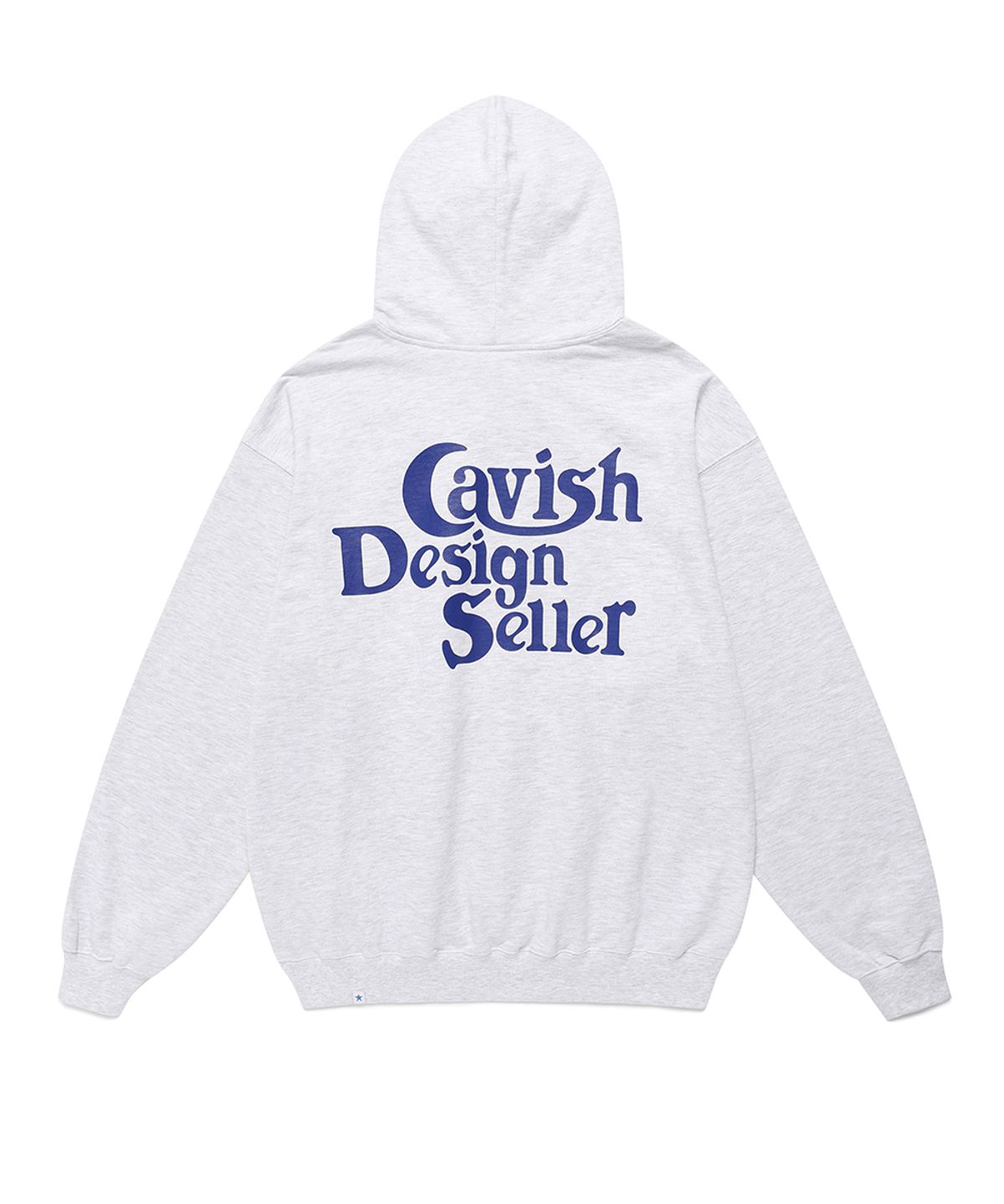 카비시(CAVISH) SELLER LOGO HOODIE LIGHT GREY(BLUE)(CV2BFUM400A)