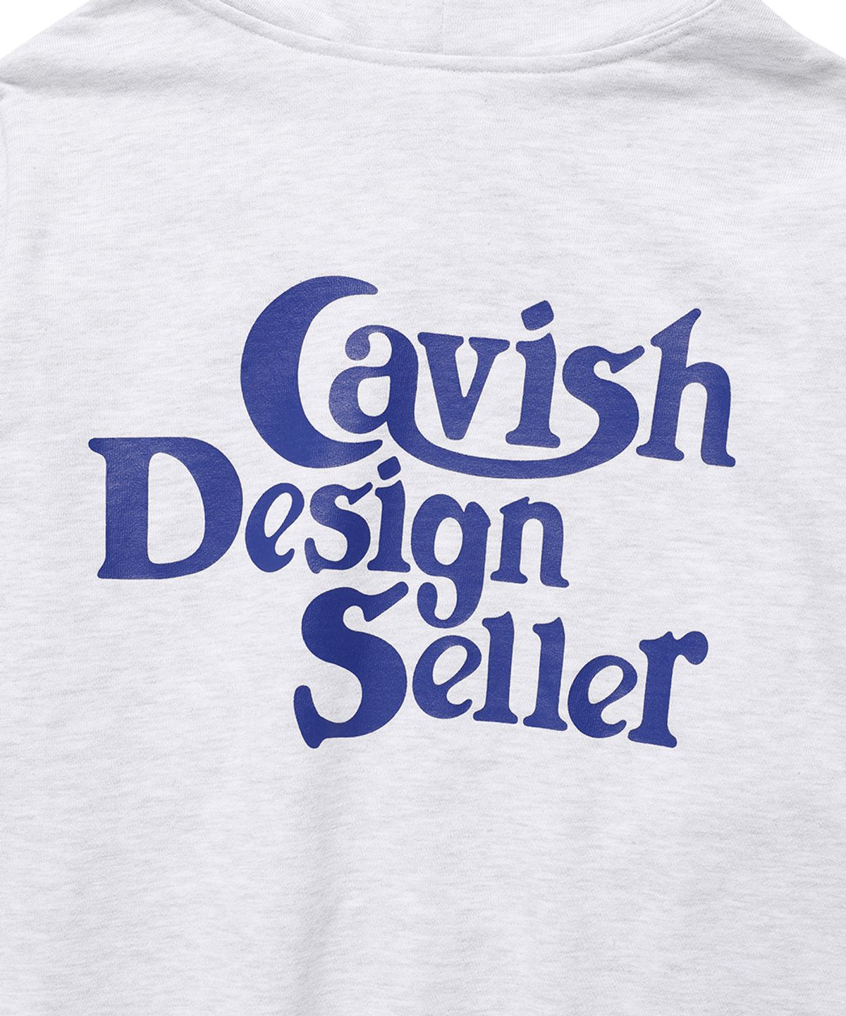 카비시(CAVISH) SELLER LOGO HOODIE LIGHT GREY(BLUE)(CV2BFUM400A)