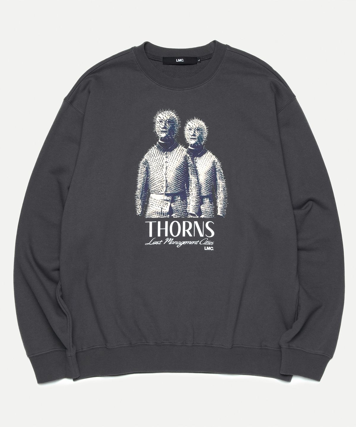 엘엠씨(LMC) LMC THORNS ARMOR SWEATSHIRT charcoal