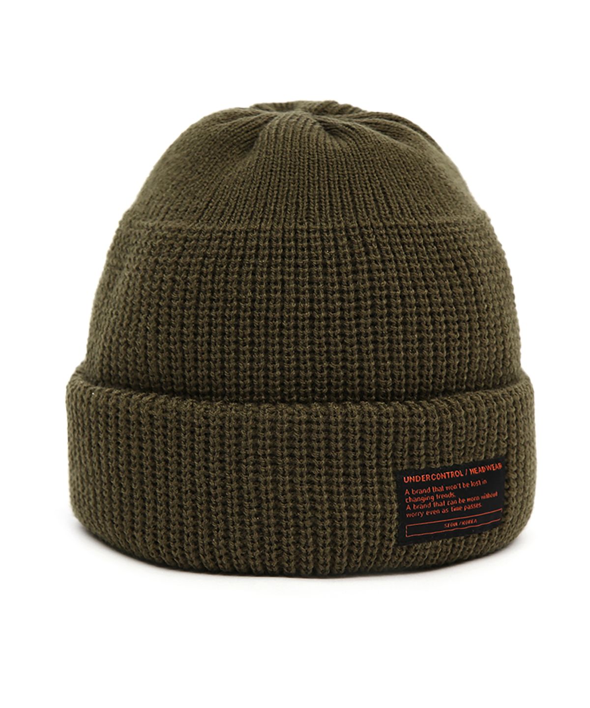 언더컨트롤(UNDERCONTROL) 겨울 숏비니 BEANIE / MONK FIT / COMBAT / KHAKI