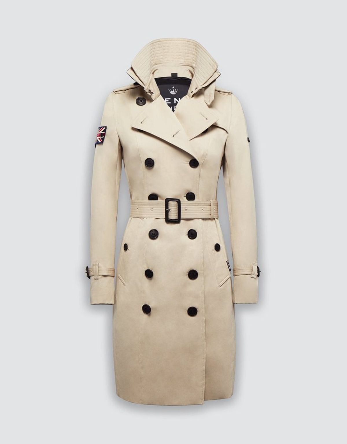 트렌치런던(TRENCH LONDON) 퀸 클래식 트렌치 코트 (STONE/RED/NAVY/WHITE)