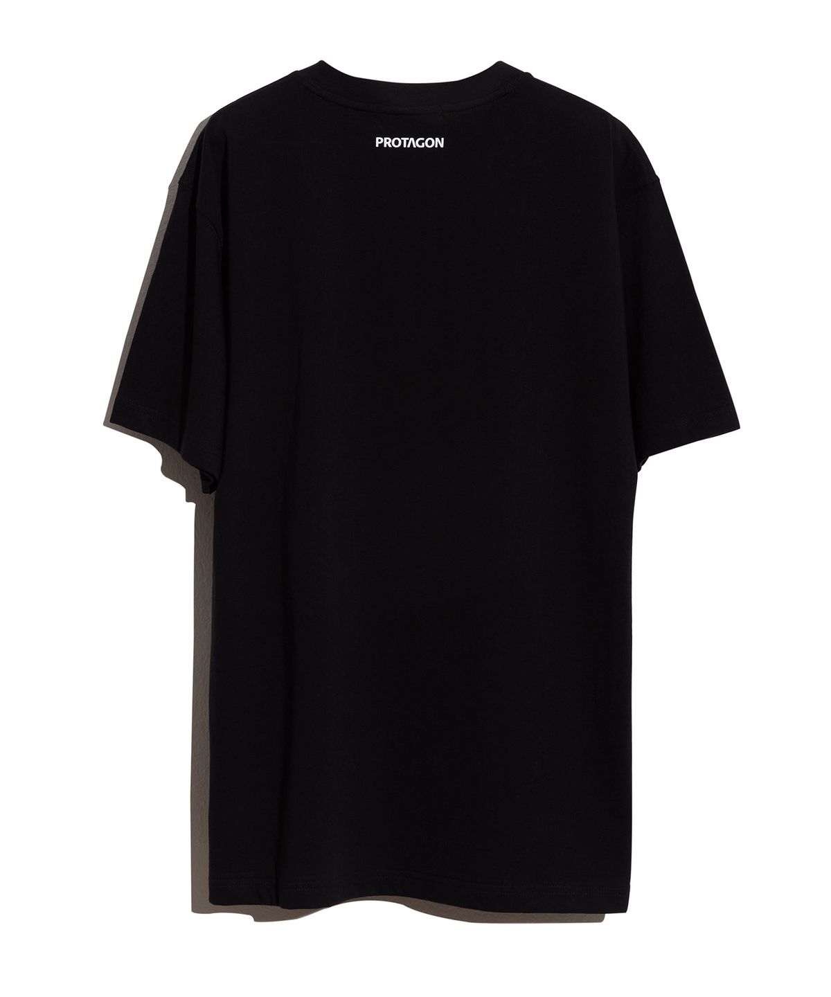 프로타곤(PROTAGON) Whale Symbol Short-sleeved Tee (Black)