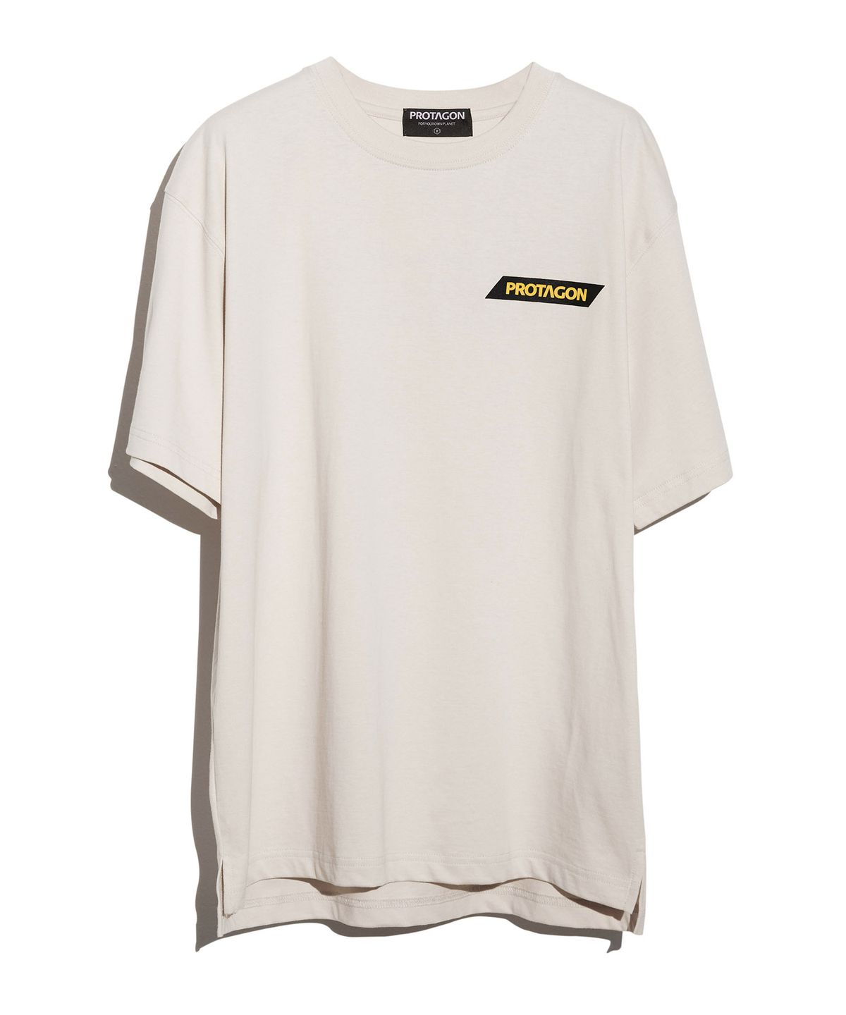 프로타곤(PROTAGON) A-17 Short-sleeved Tee (Ivory)