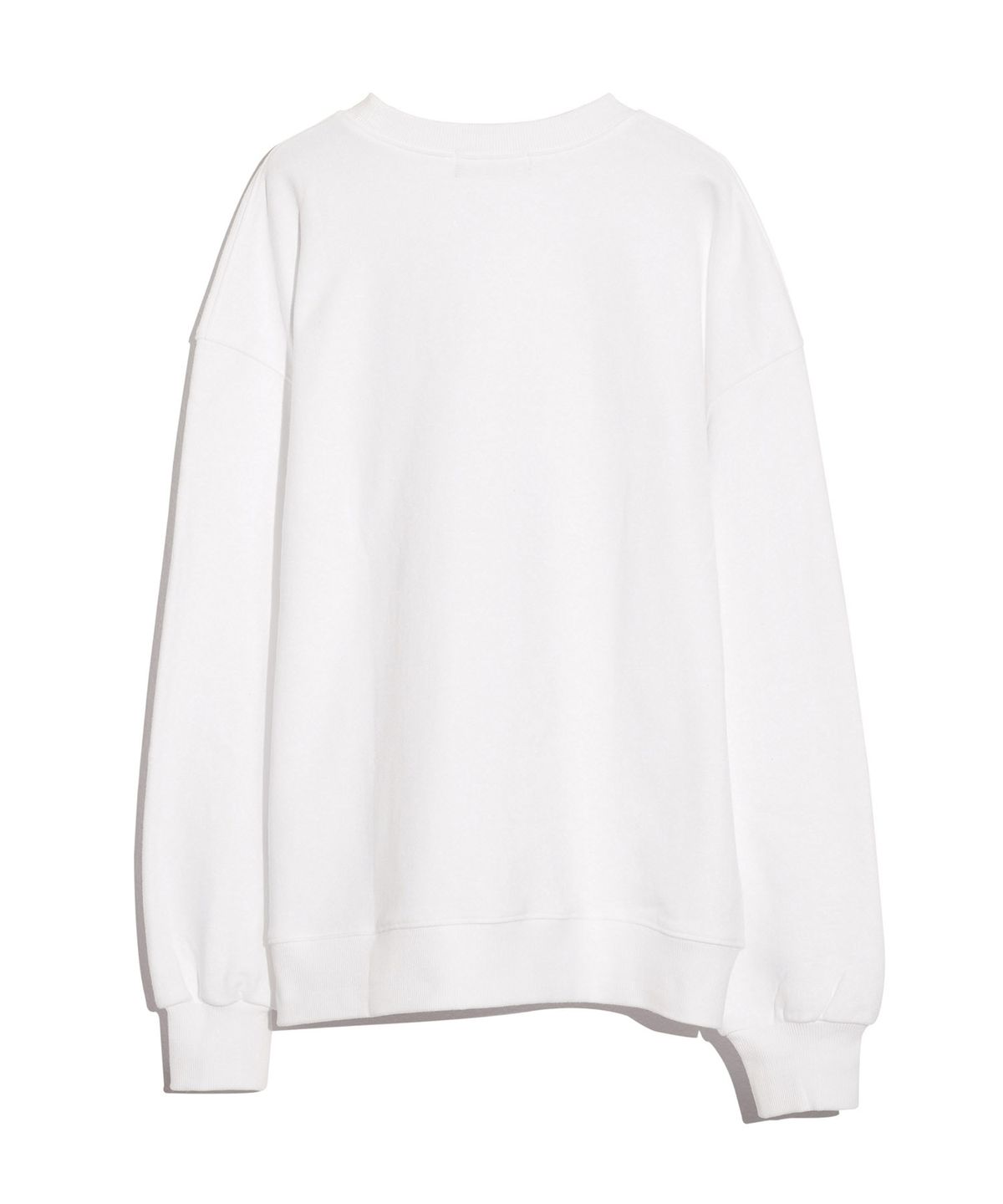 프로타곤(PROTAGON) 2704611 Oversized Sweat Shirts (White)