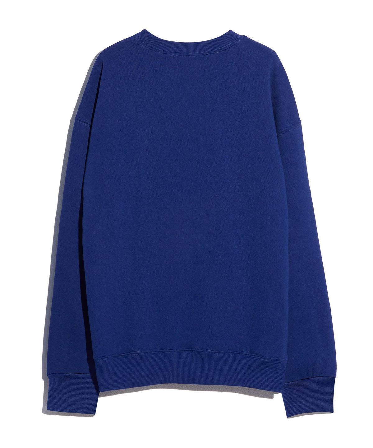 프로타곤(PROTAGON) [기모] Handwriting Logo Oversized Sweat Shirts (Blue)